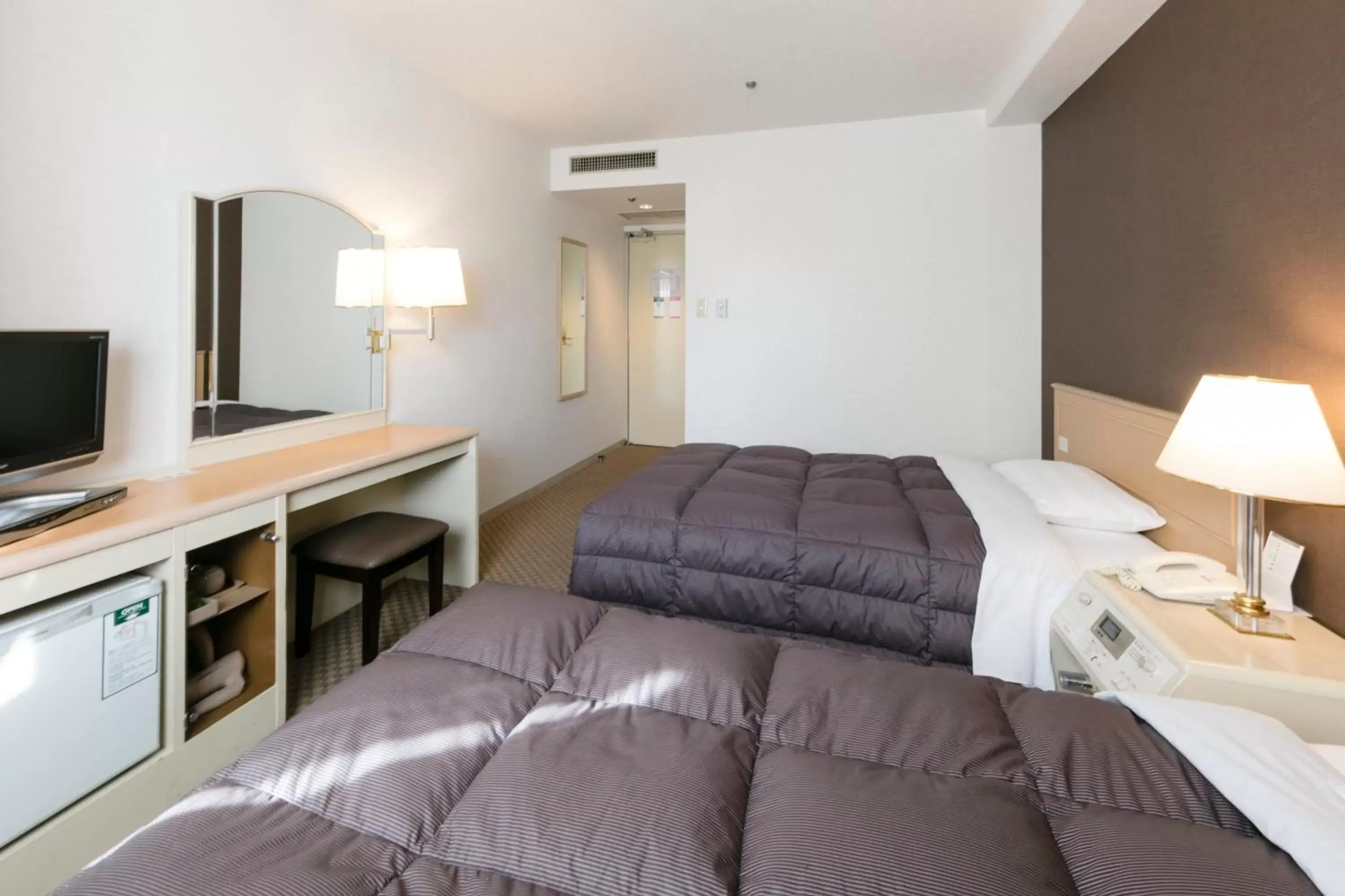 Photo of the whole room, Bed in Okayama Washington Hotel Plaza