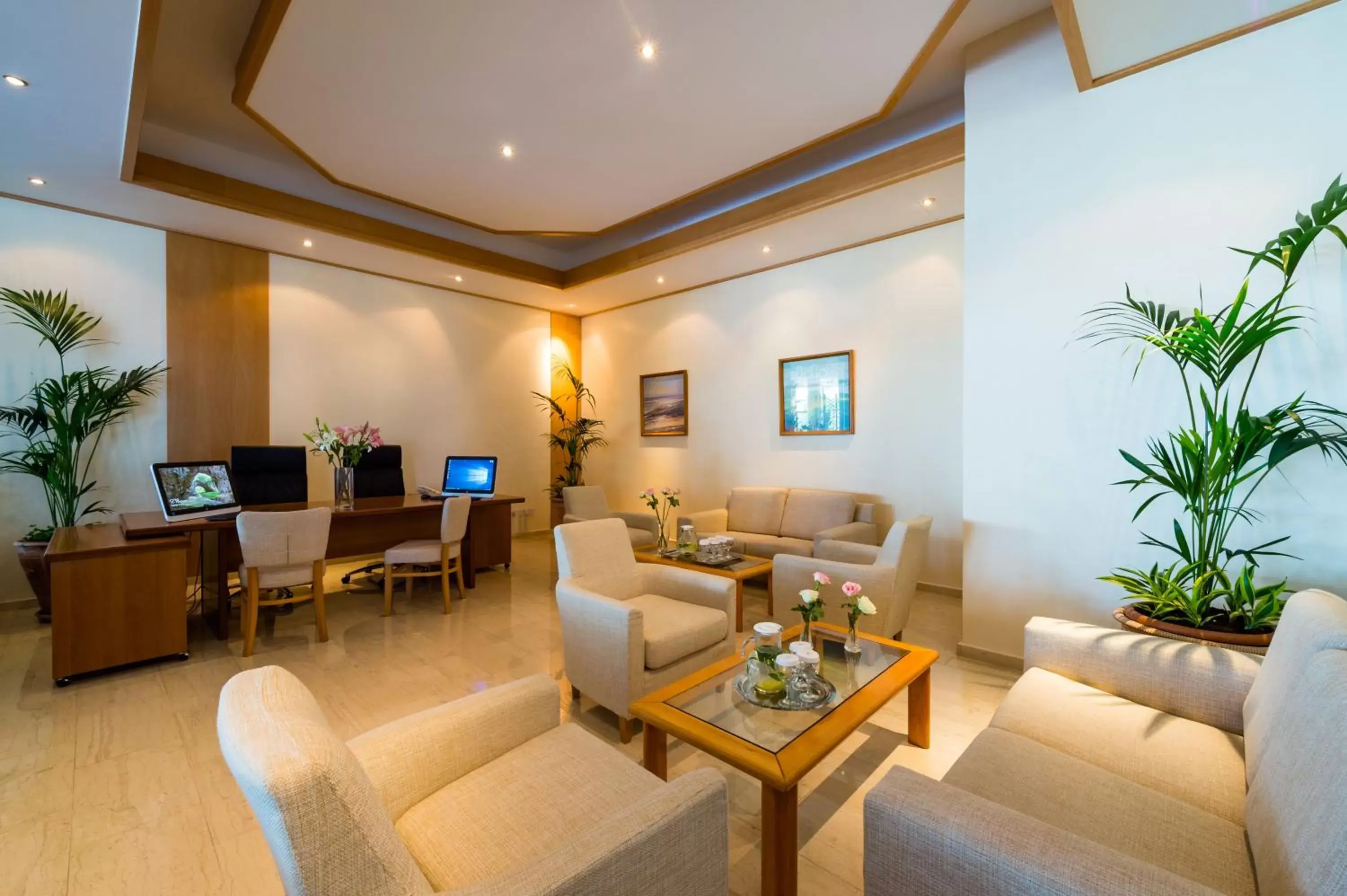 Lobby or reception, Seating Area in Constantinou Bros Athena Royal Beach Hotel