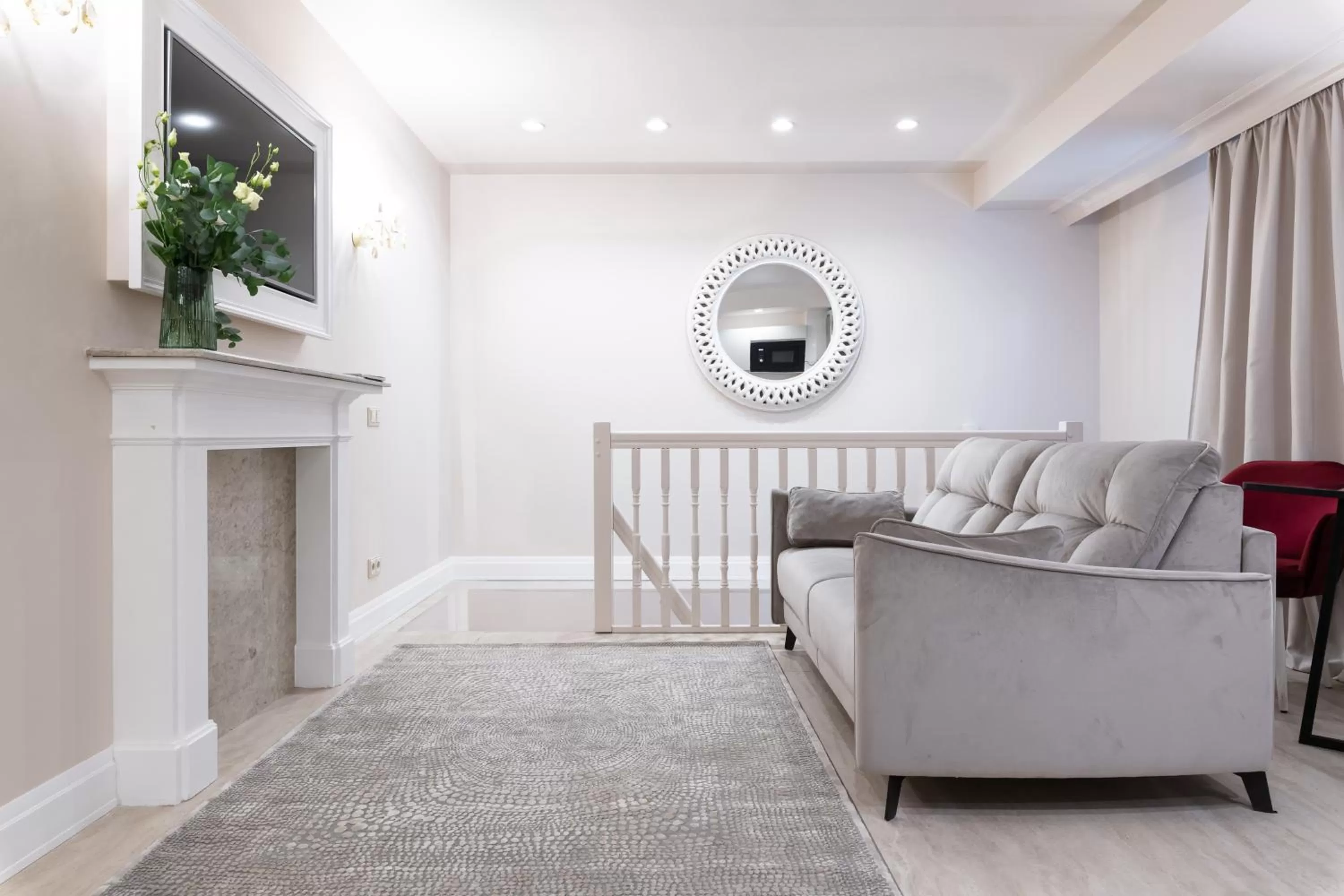 Seating area in Hotel Meltzer Apartments
