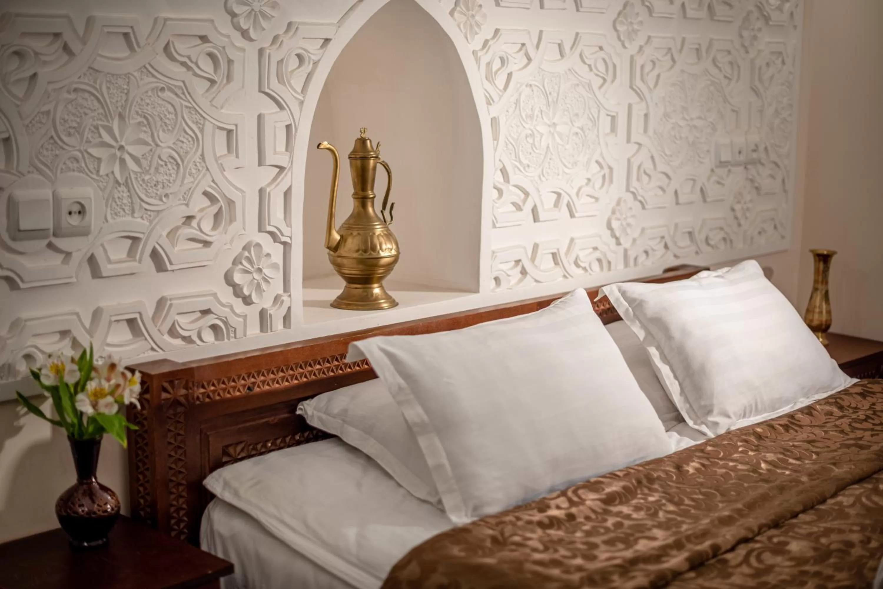 Bed in New Star Boutique hotel - madrasah Muhammad Mahram 1903