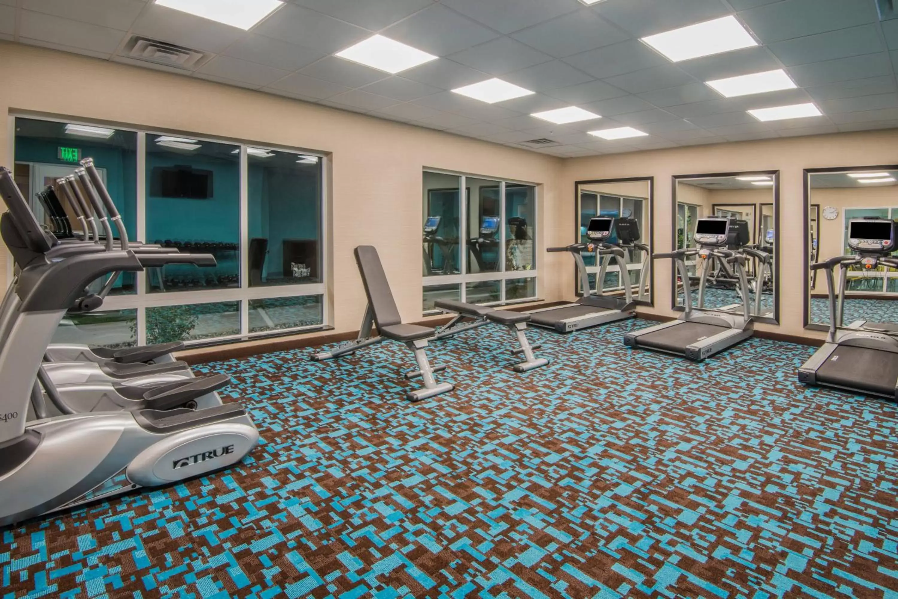 Fitness centre/facilities, Fitness Center/Facilities in Fairfield Inn & Suites by Marriott Fort Wayne Southwest