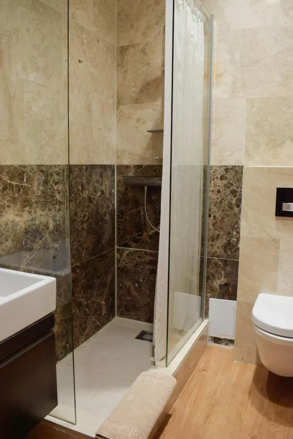 Shower, Bathroom in Osborne Aparthotel