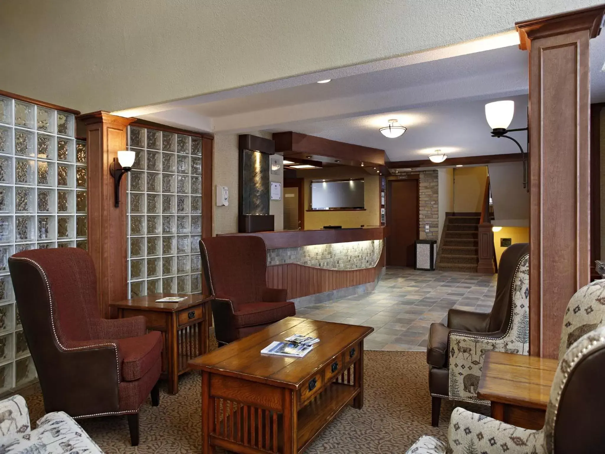 Lobby or reception in Irwin's Mountain Inn