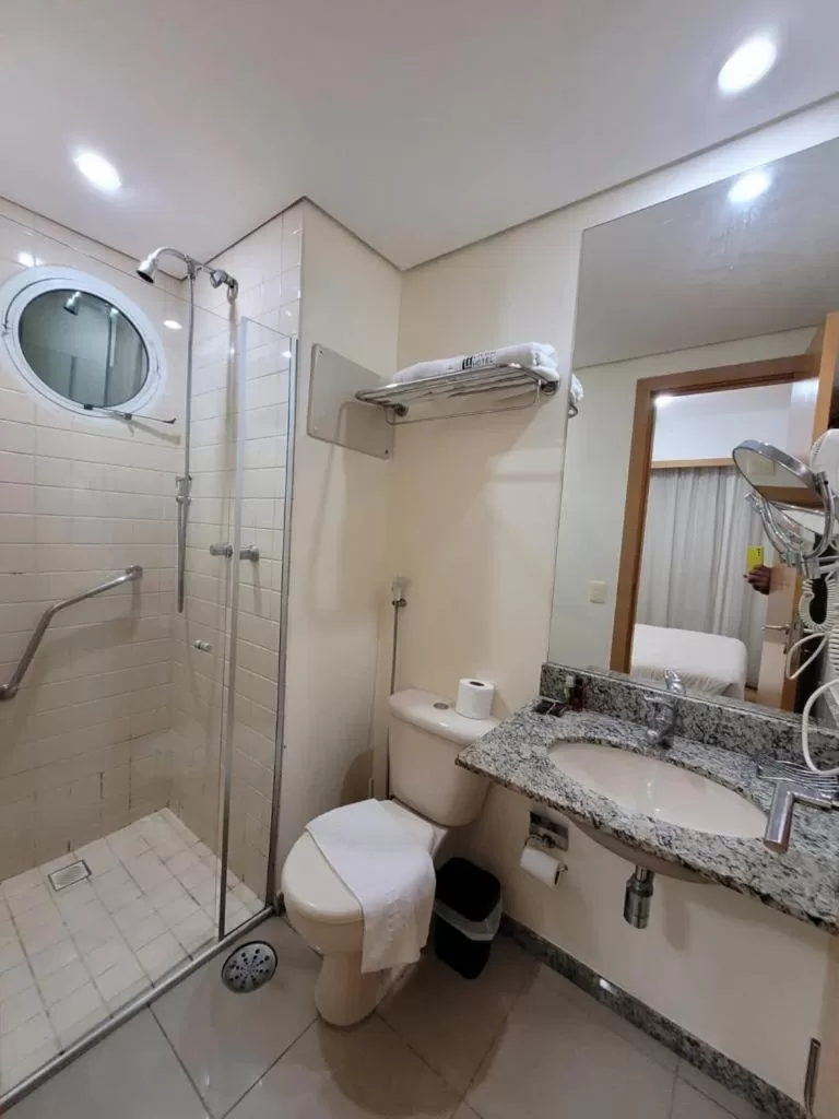 Bathroom in Studio Paulista Bela Cintra