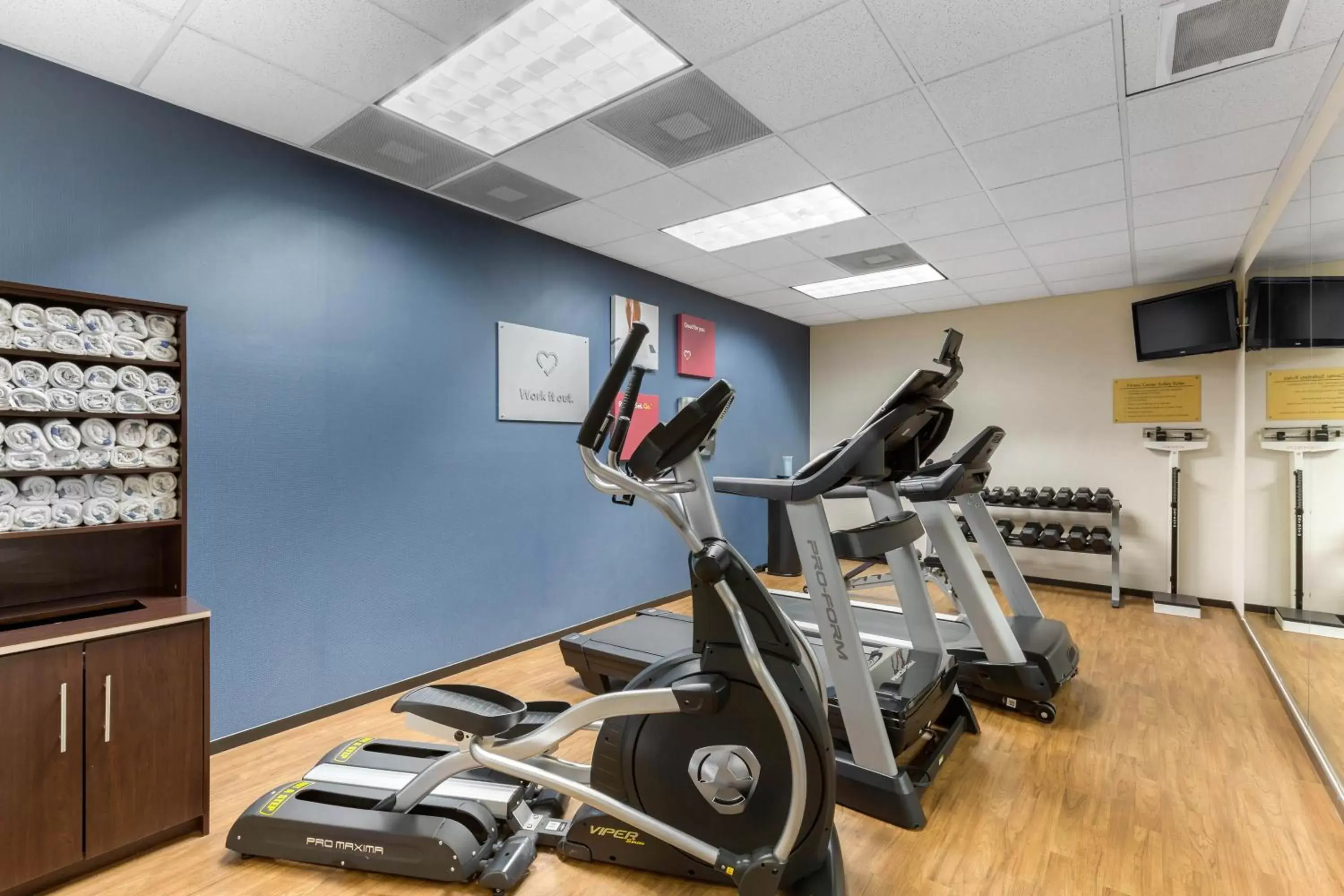 Fitness centre/facilities, Fitness Center/Facilities in Comfort Suites Columbia Gateway