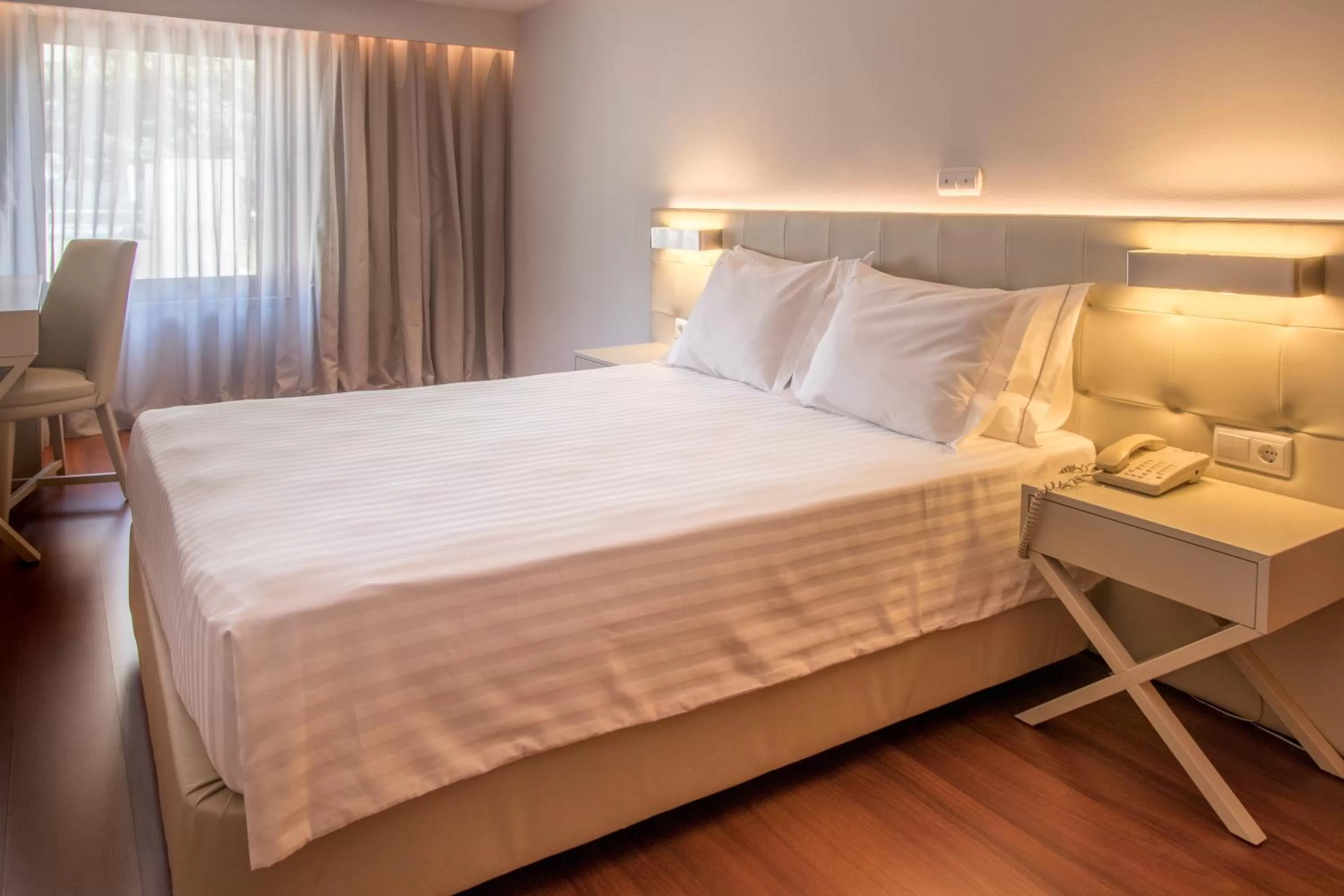 Bed in Hotel Travel Park Lisboa