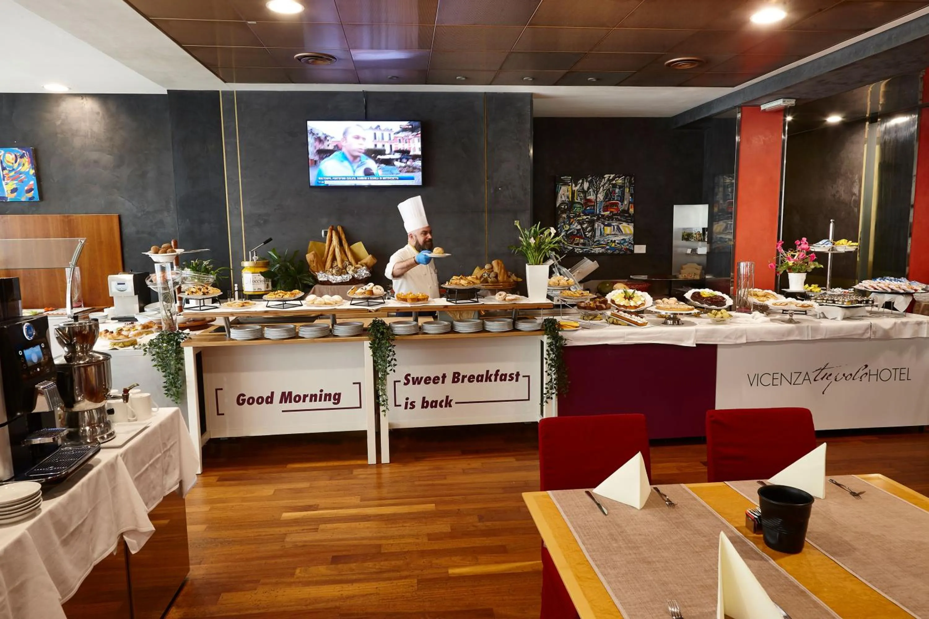 Staff in Vicenza Tiepolo Hotel