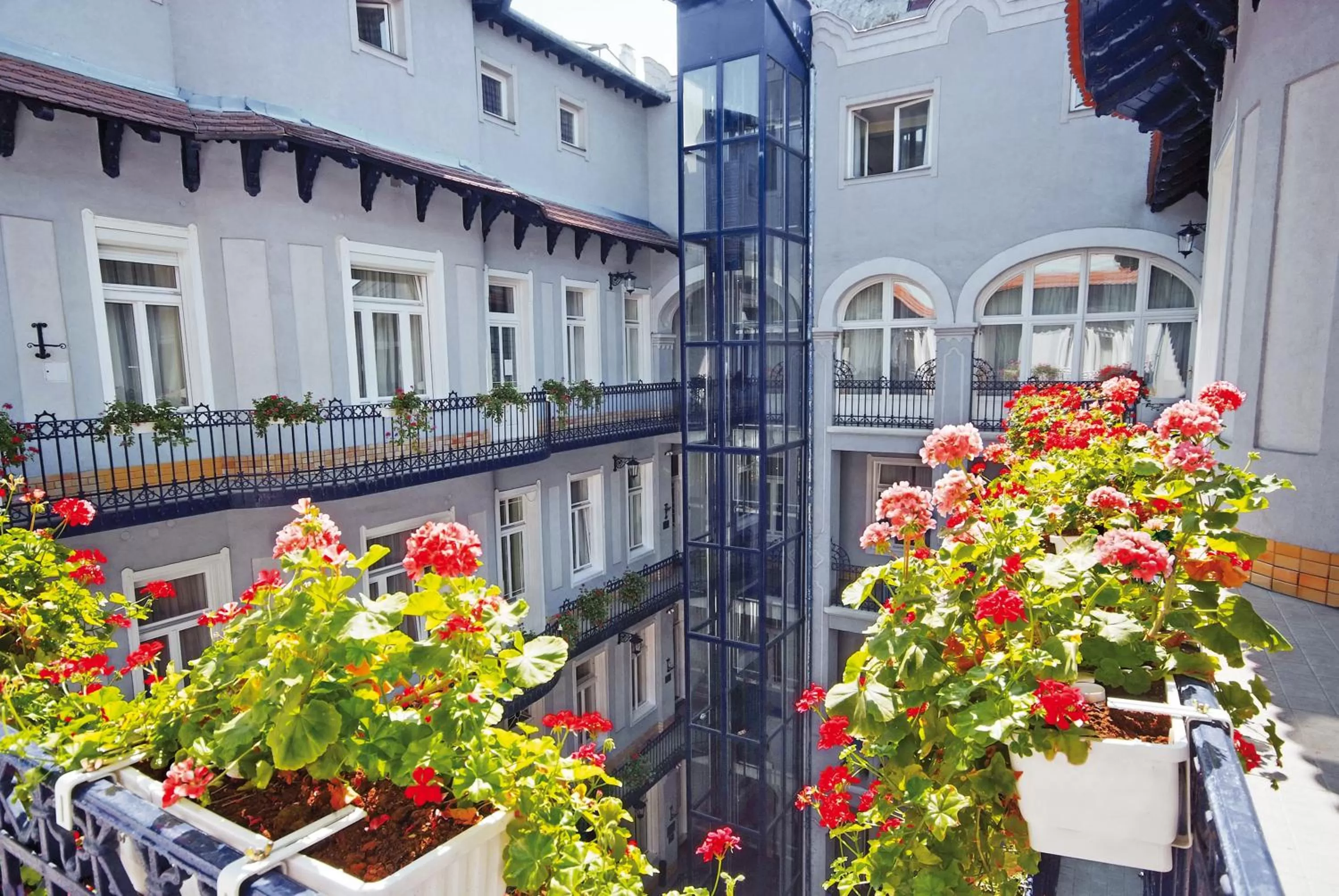 Property building in Baross City Hotel - Budapest