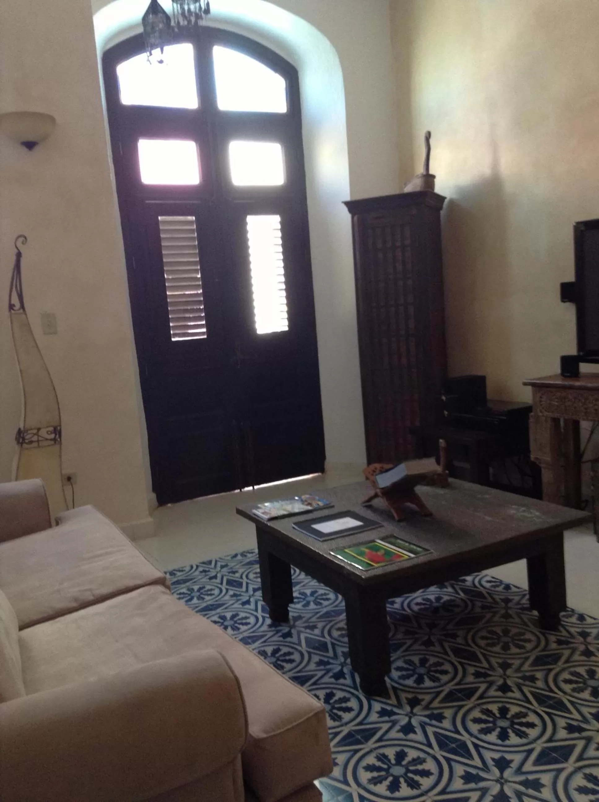 Living room in La Terraza de San Juan