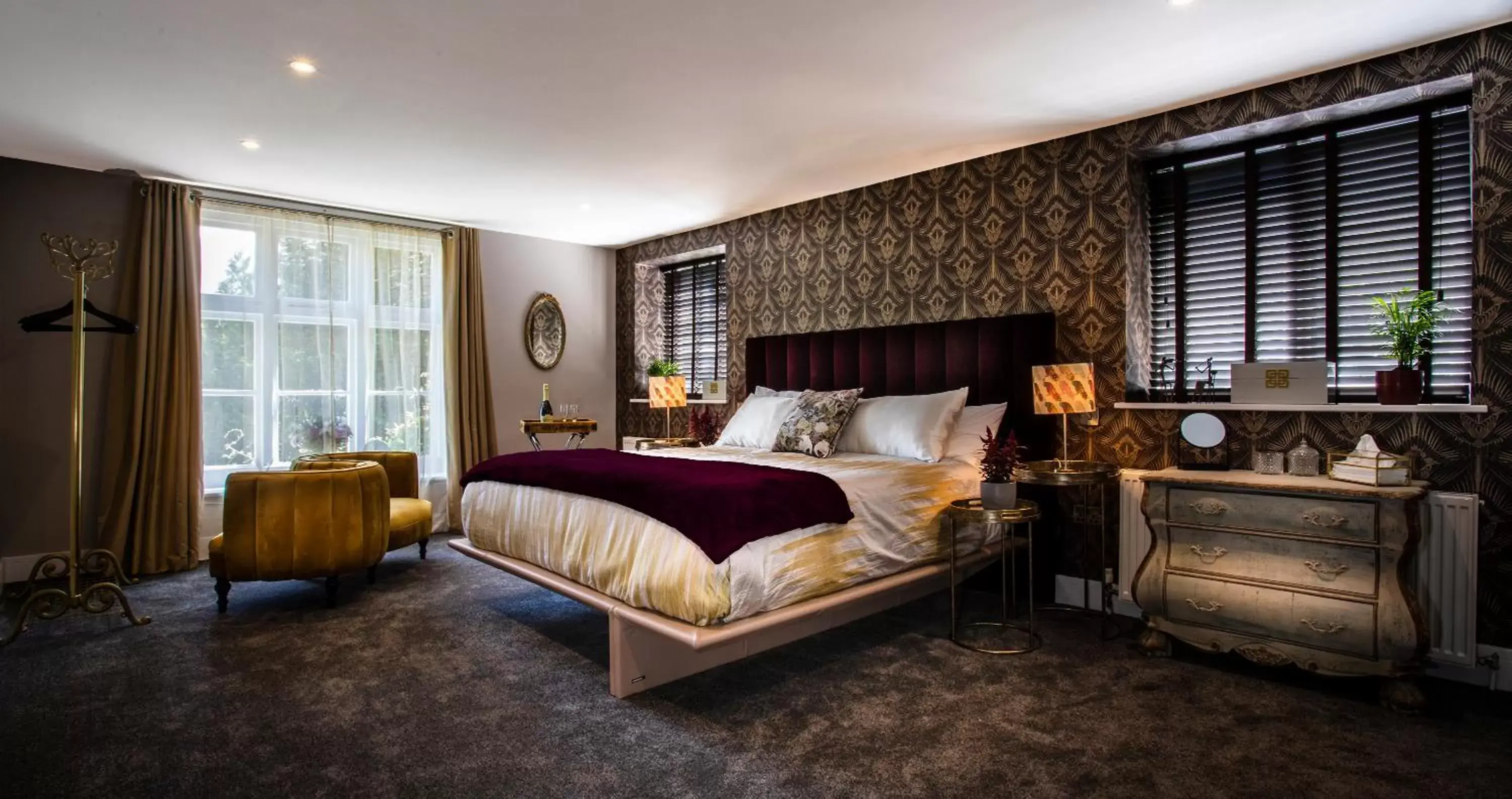 Deluxe King Room in Broomhill Estate Boutique Art Hotel Deluxe King Room in Broomhill Estate Boutique Art Hotel