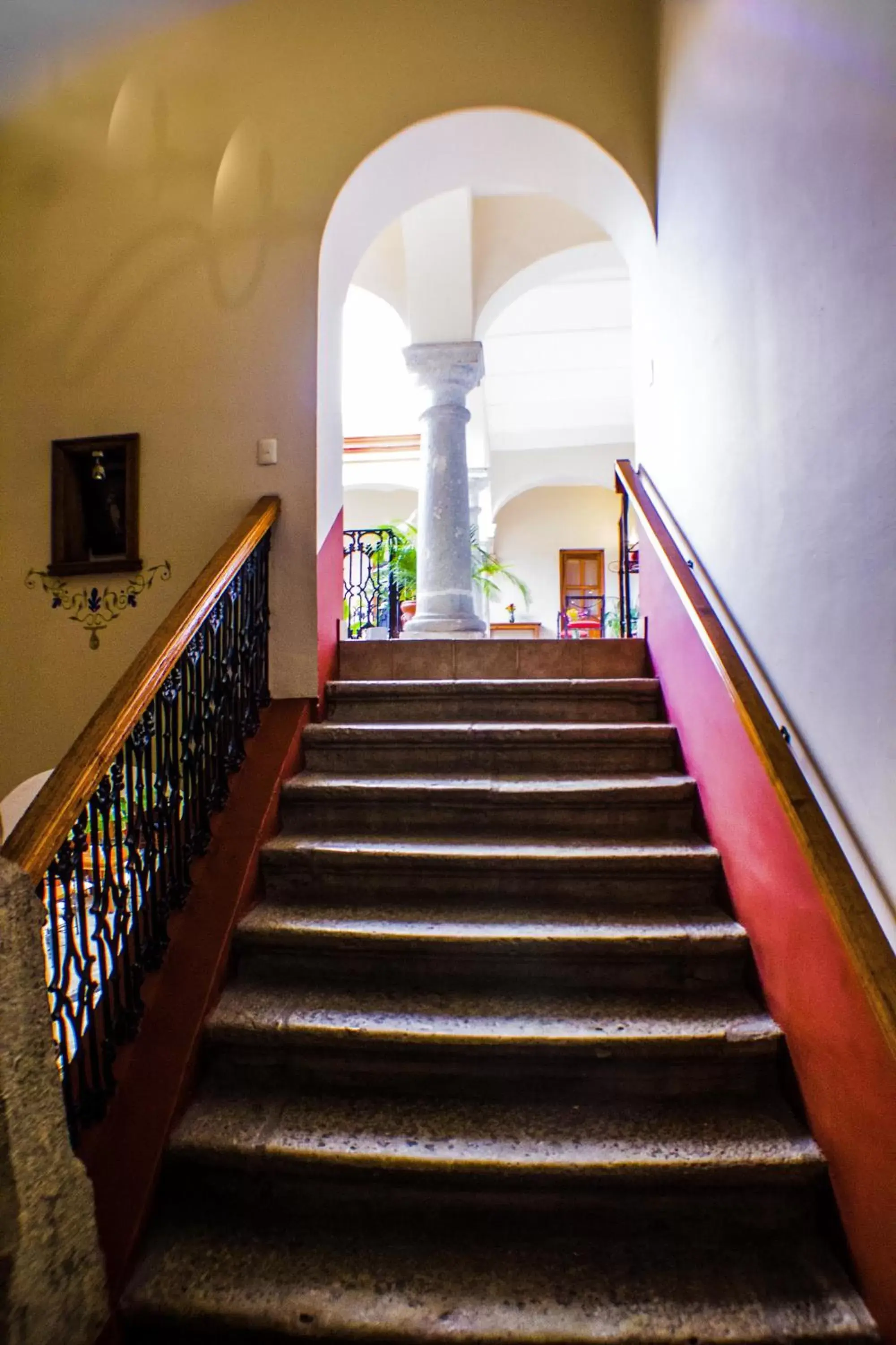 Decorative detail in Parador San Agustin