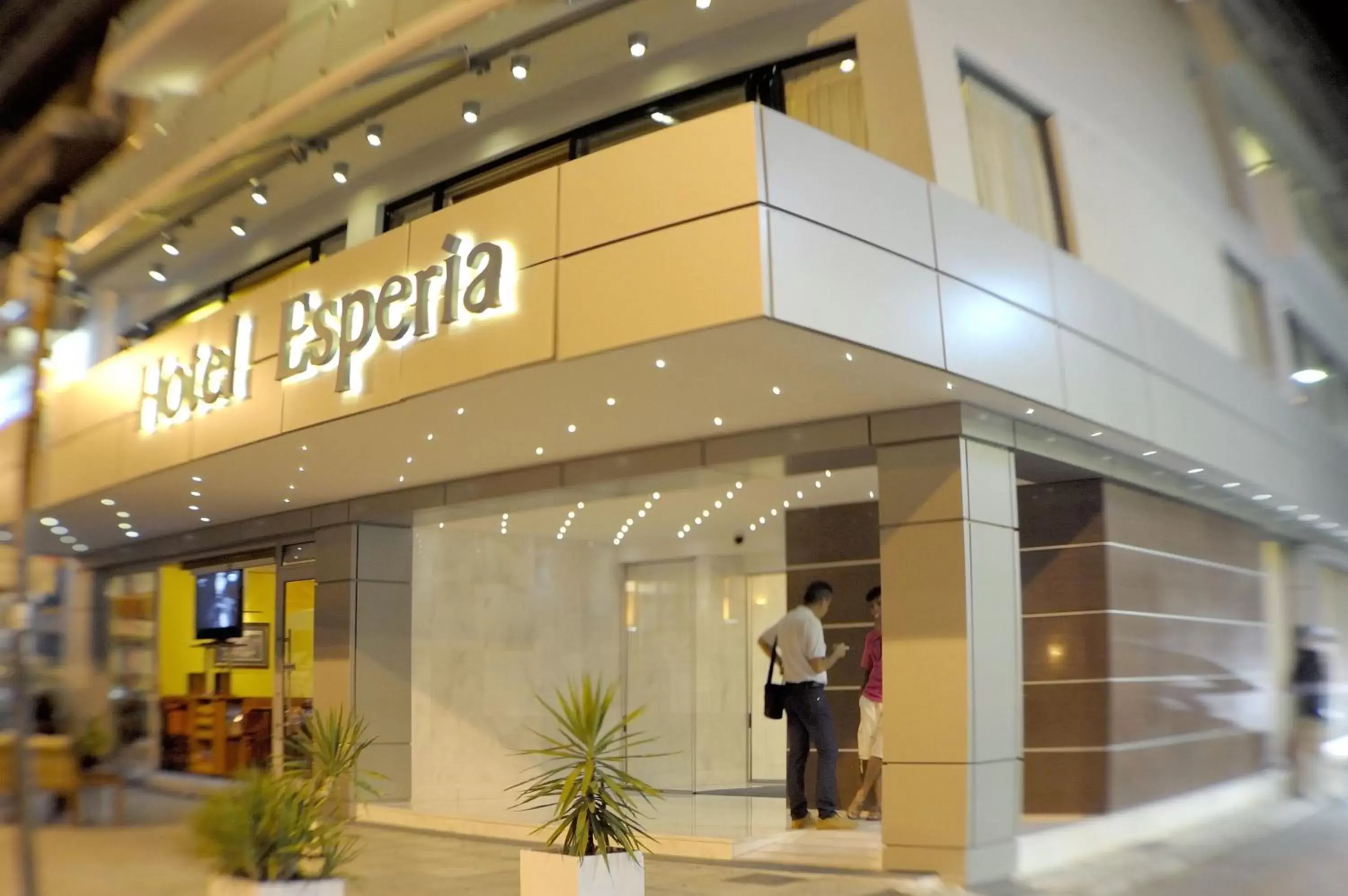 Facade/entrance in Esperia Hotel