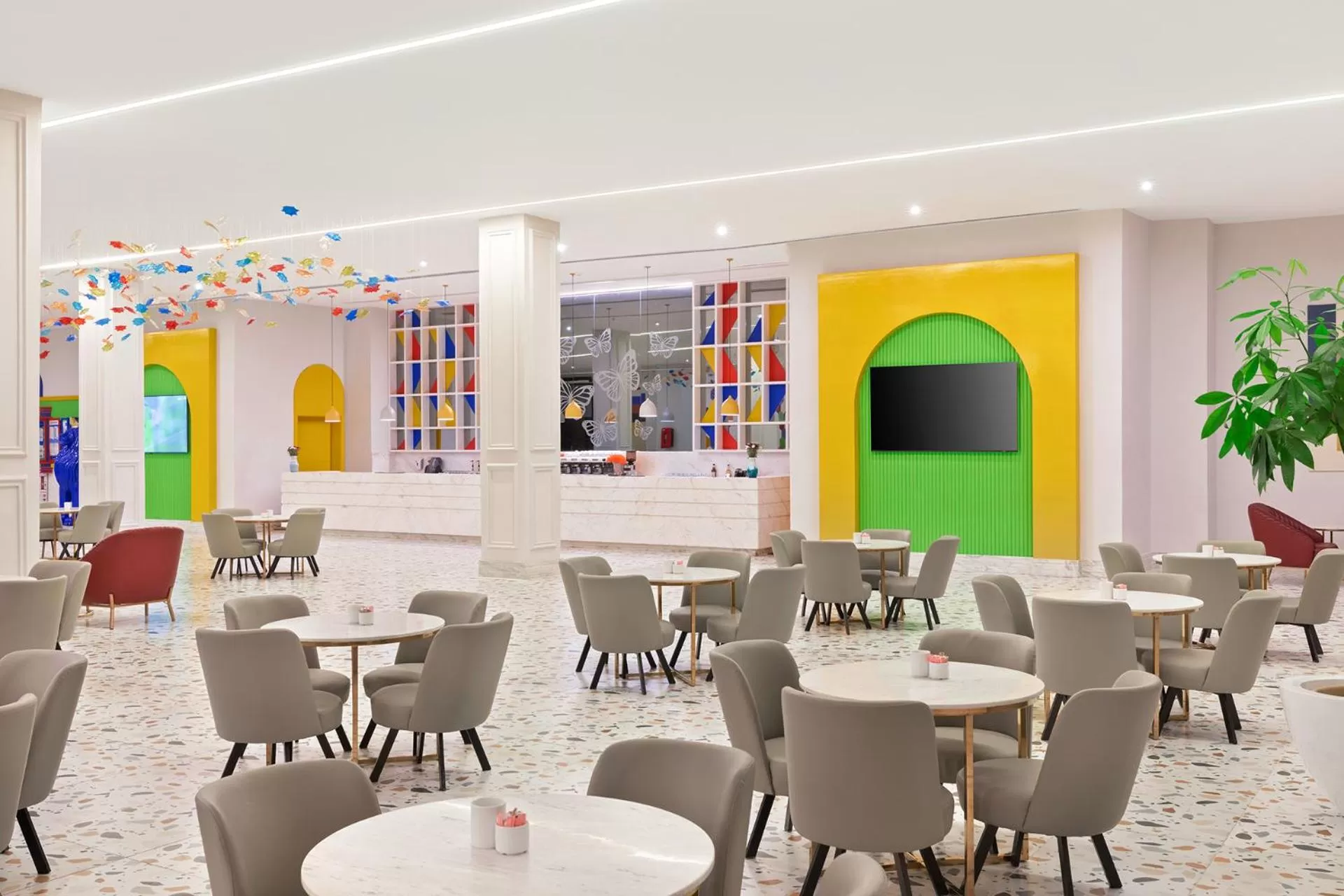 Lounge or bar in Pickalbatros Jungle Aqua Park - Neverland Hurghada