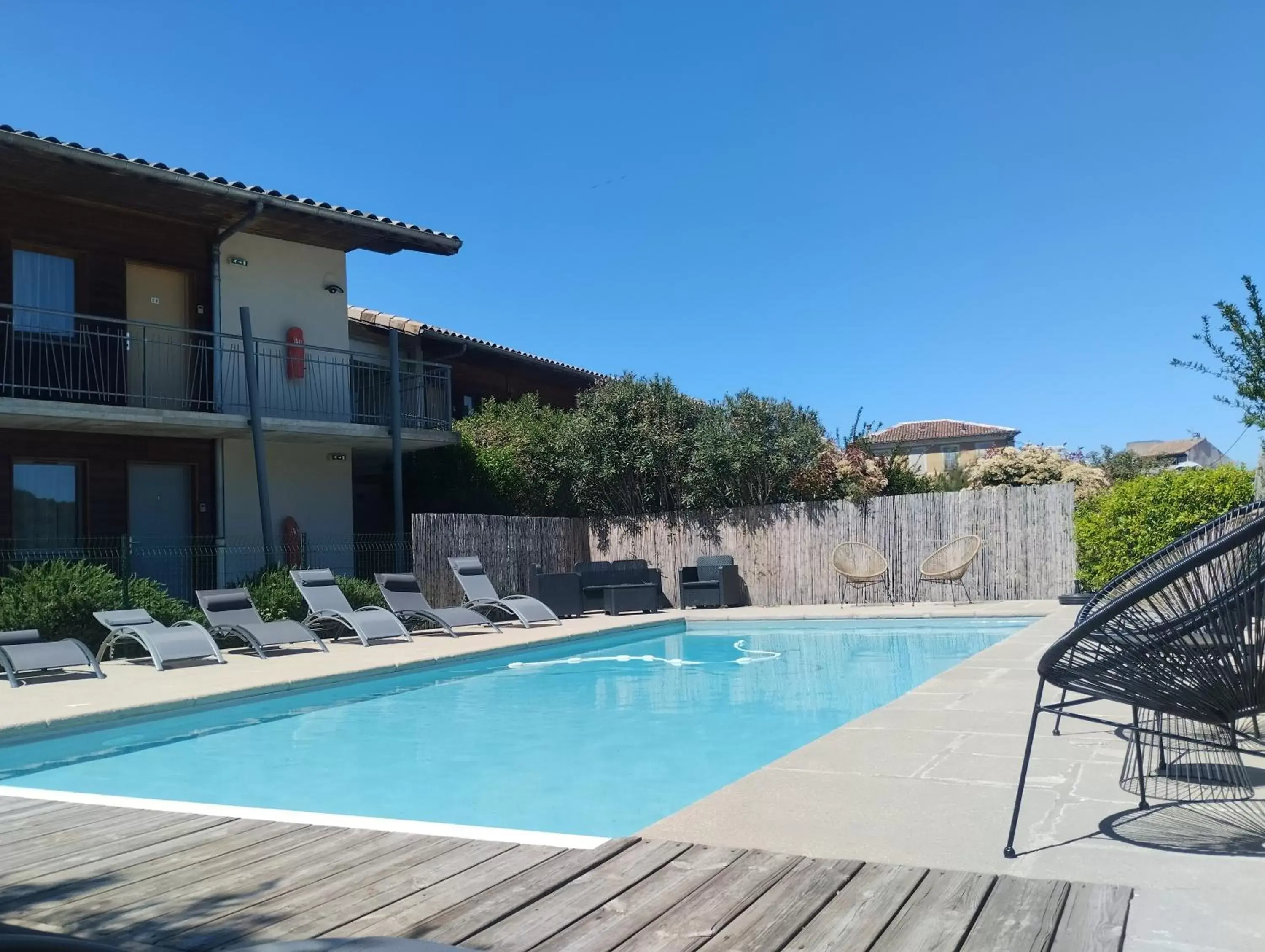 Swimming Pool in Hotel Le Vanséen