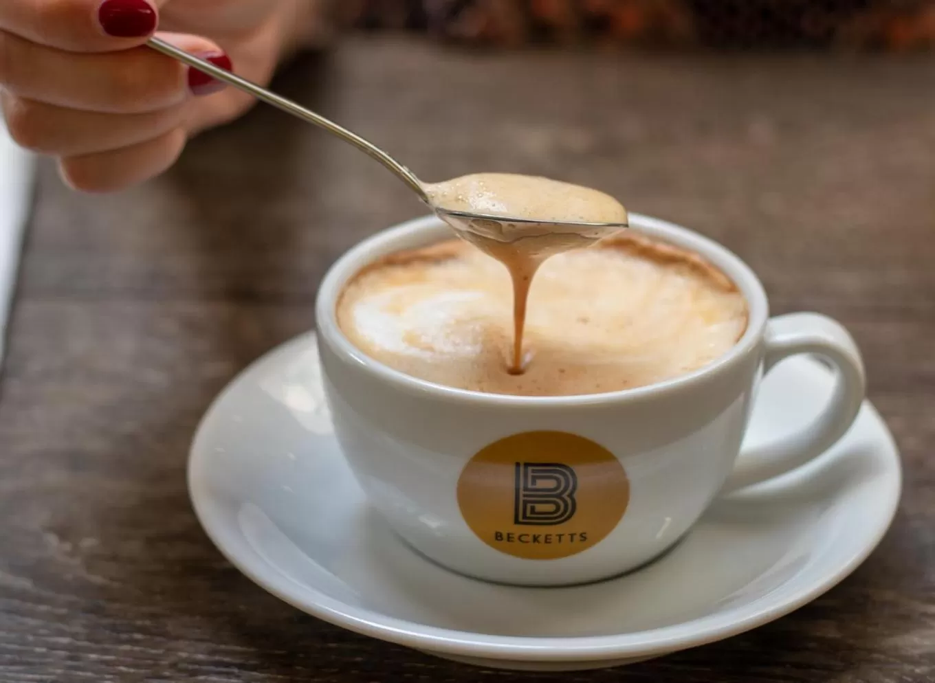 Non alcoholic drinks in Becketts Townhouse