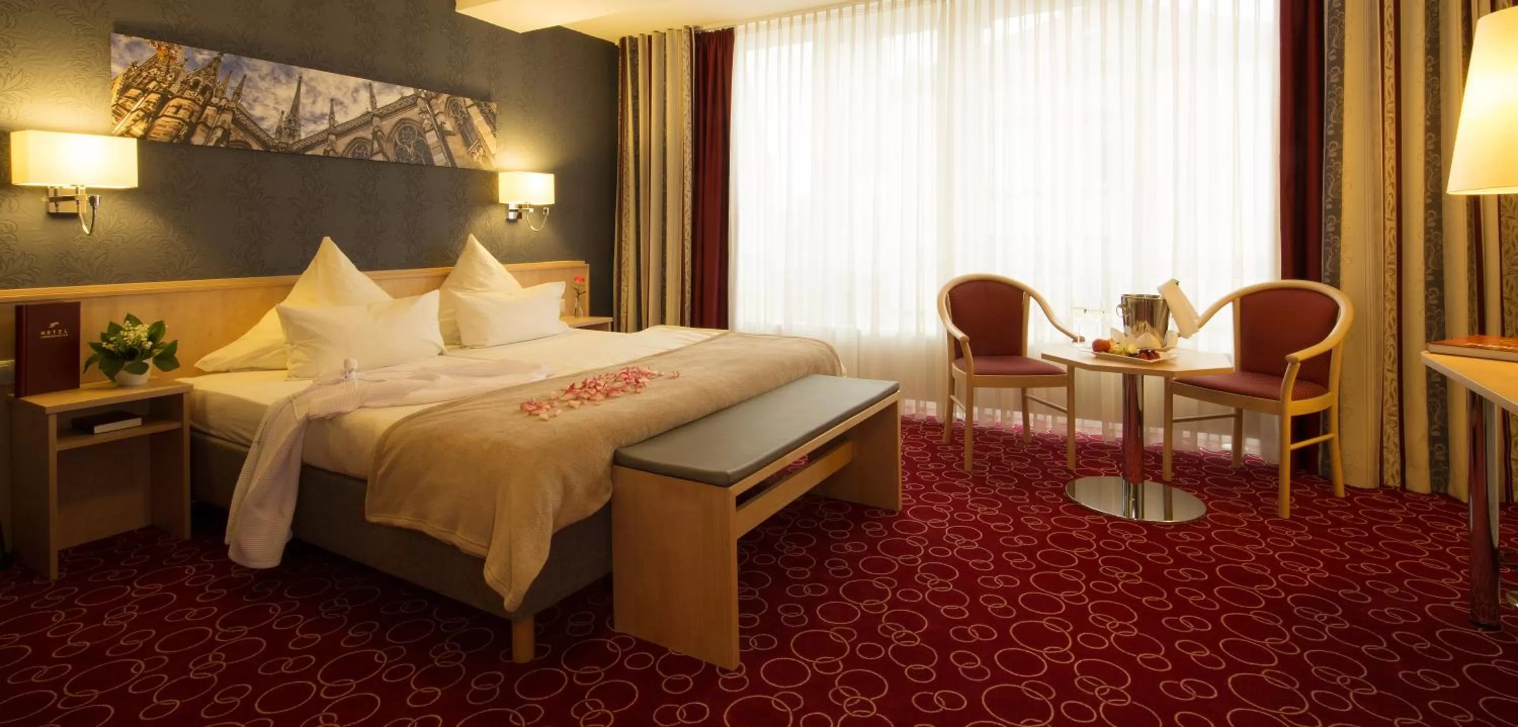 Bed in Hotel Löwengarten