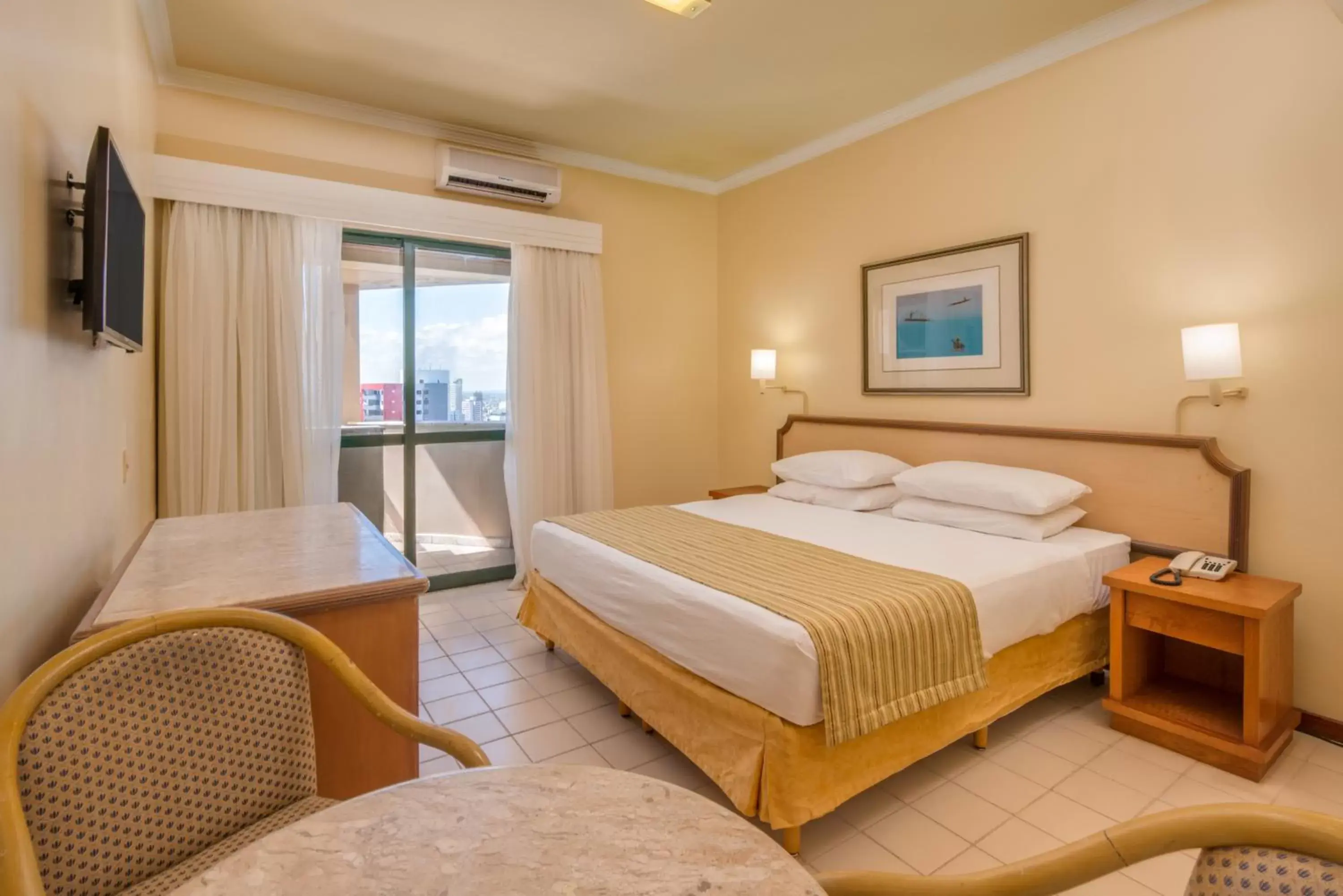 Bed in Costa Mar Recife Hotel by Atlantica