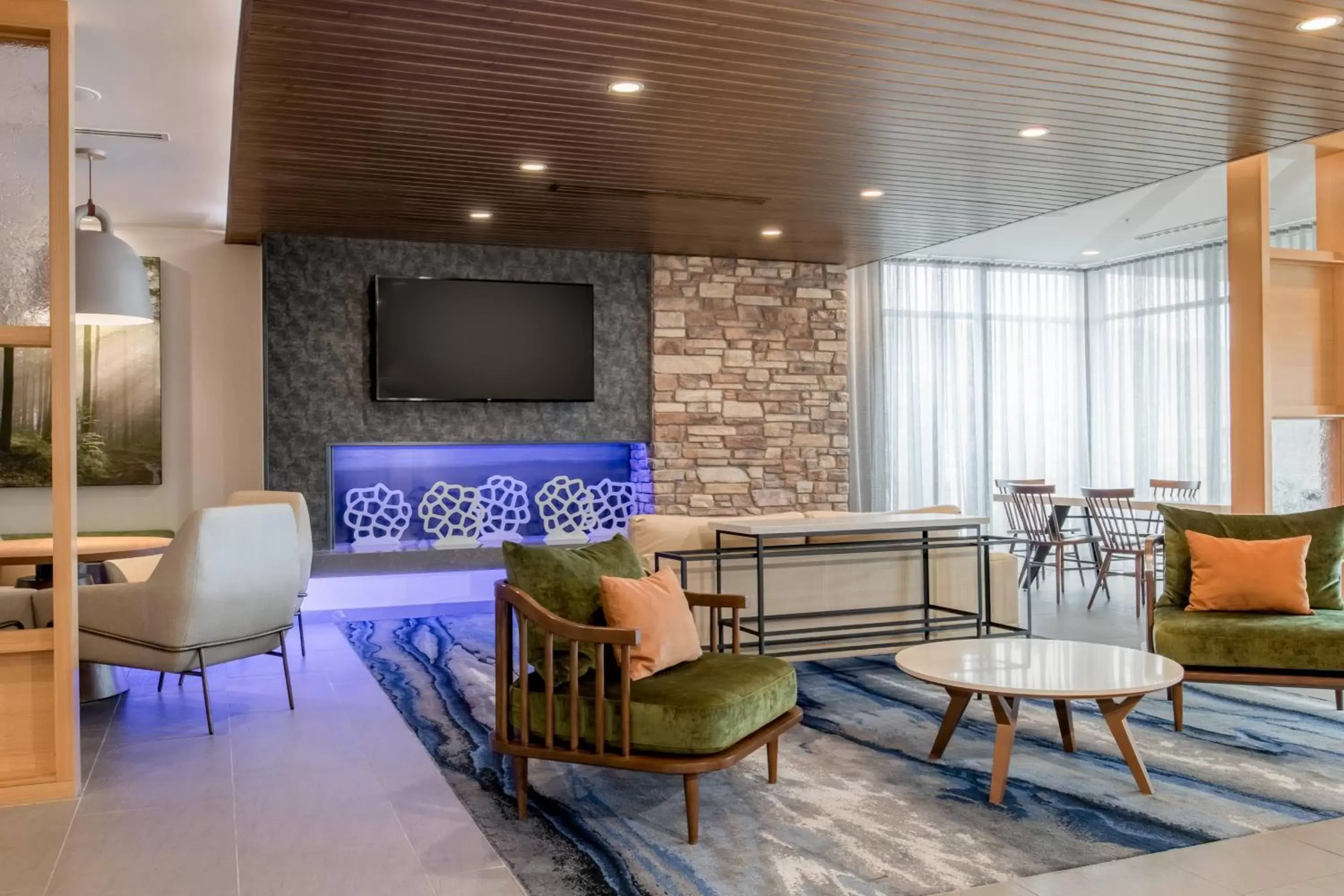 Lobby or reception, Seating Area in Fairfield Inn & Suites by Marriott Wenatchee