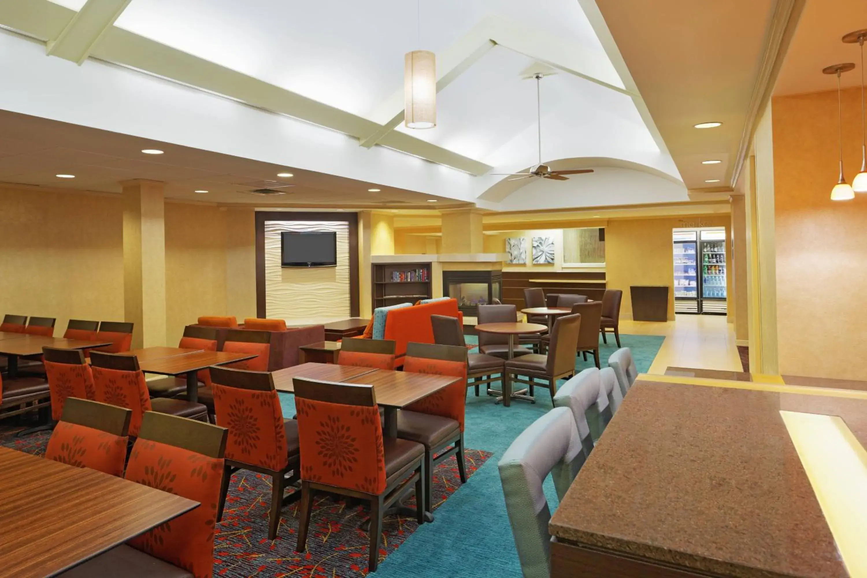 Lobby or reception, Restaurant/Places to Eat in Residence Inn by Marriott Austin Parmer/Tech Ridge