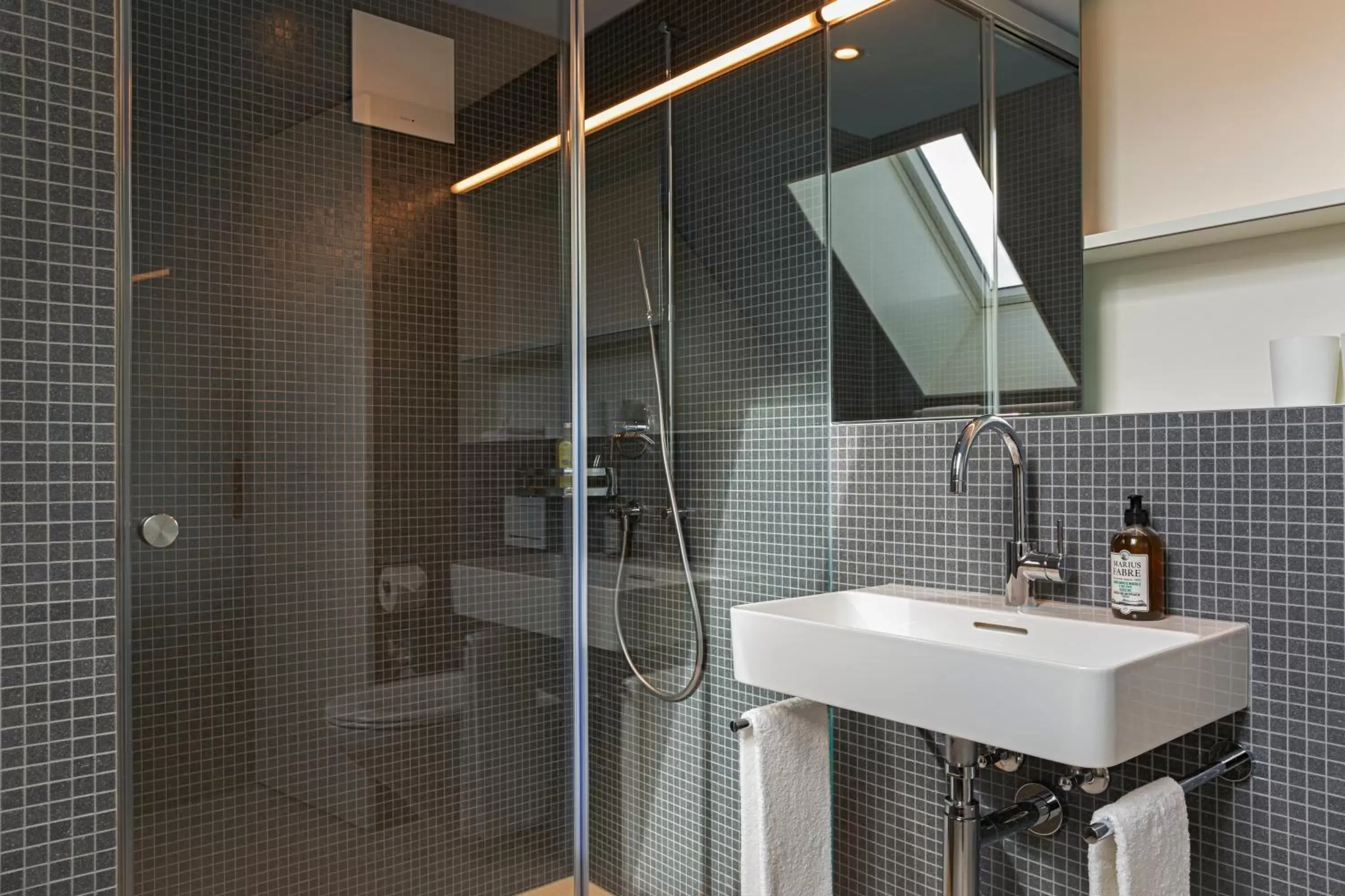 Shower, Bathroom in Hotel Dom