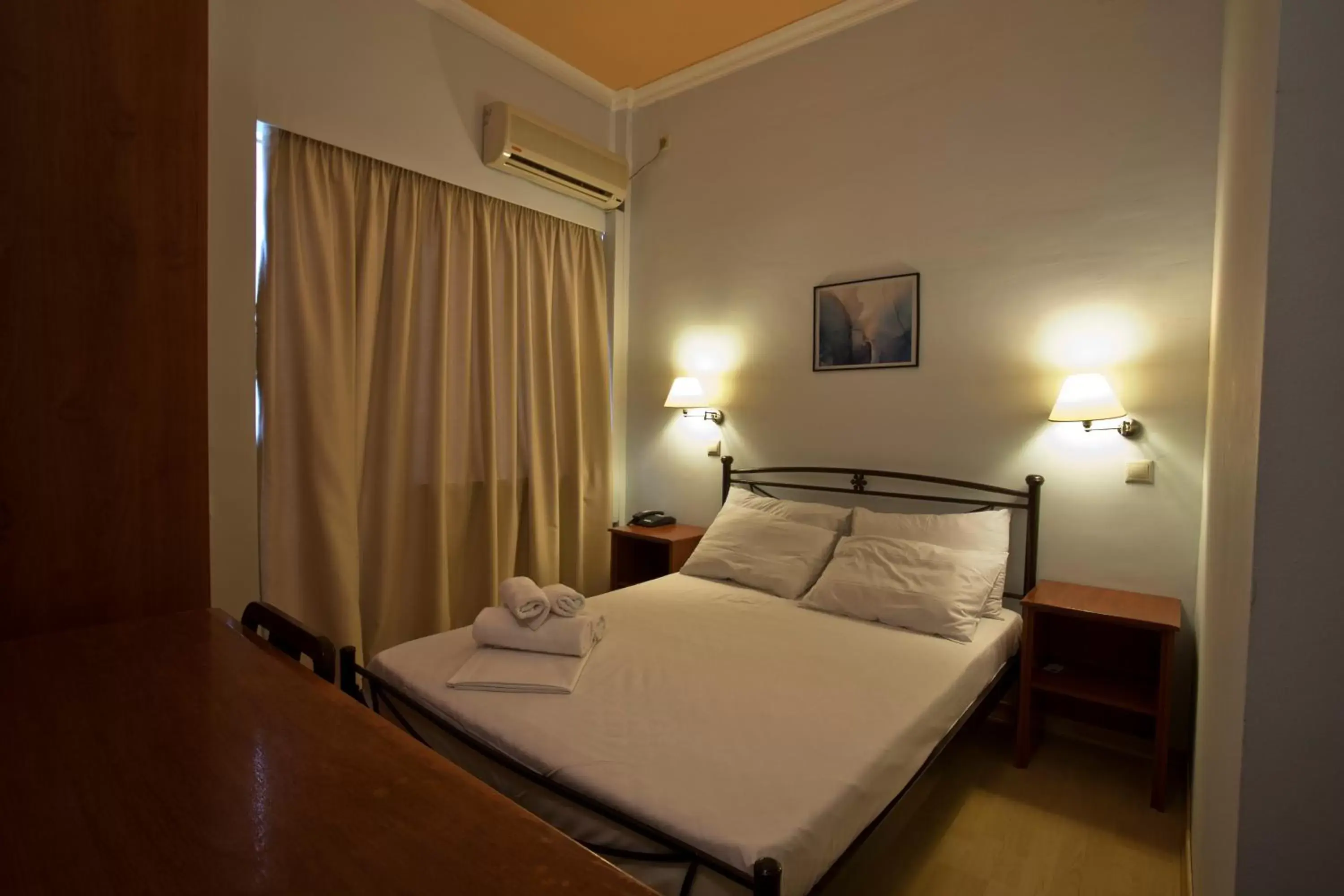 Bed in Grand Hotel Loutraki
