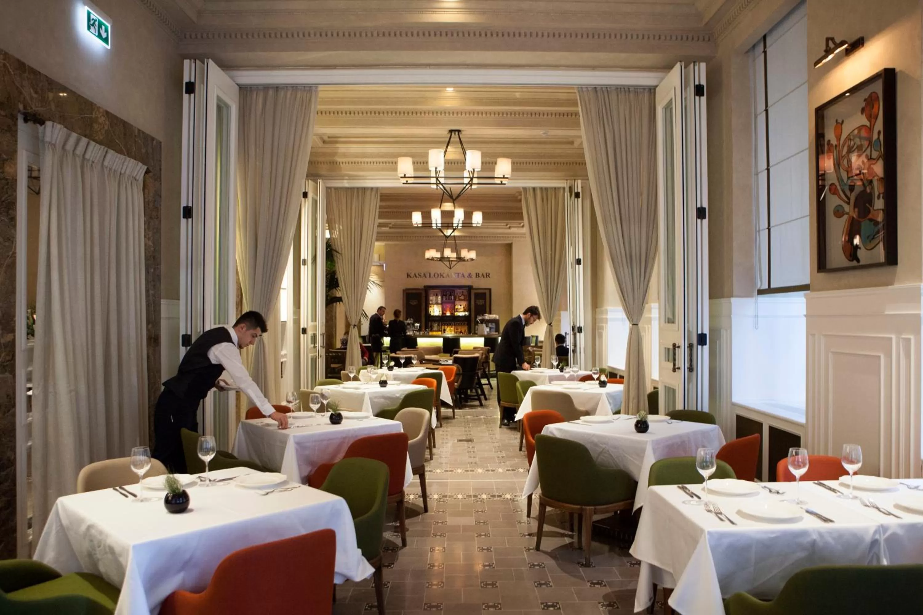 Restaurant/places to eat in The Bank Hotel Istanbul, a Member of Design Hotels