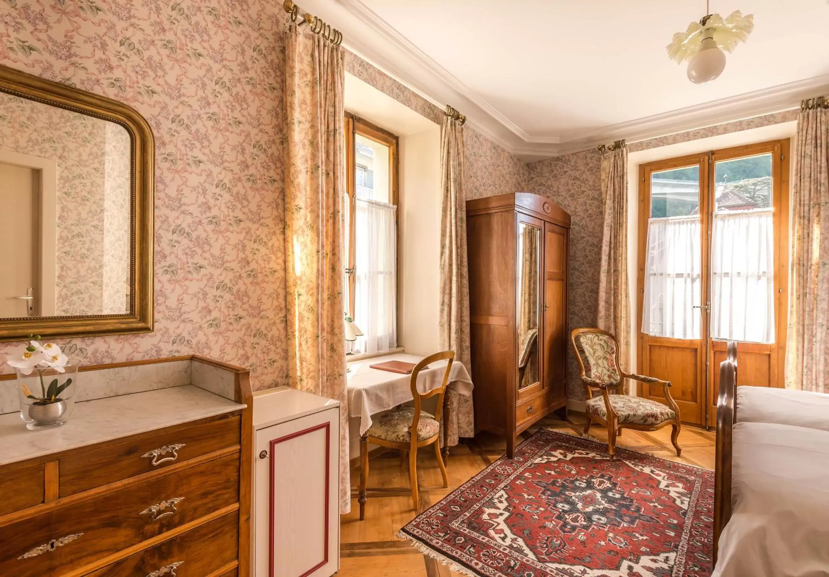 Photo of the whole room, Seating Area in Swiss Historic Hotel Masson