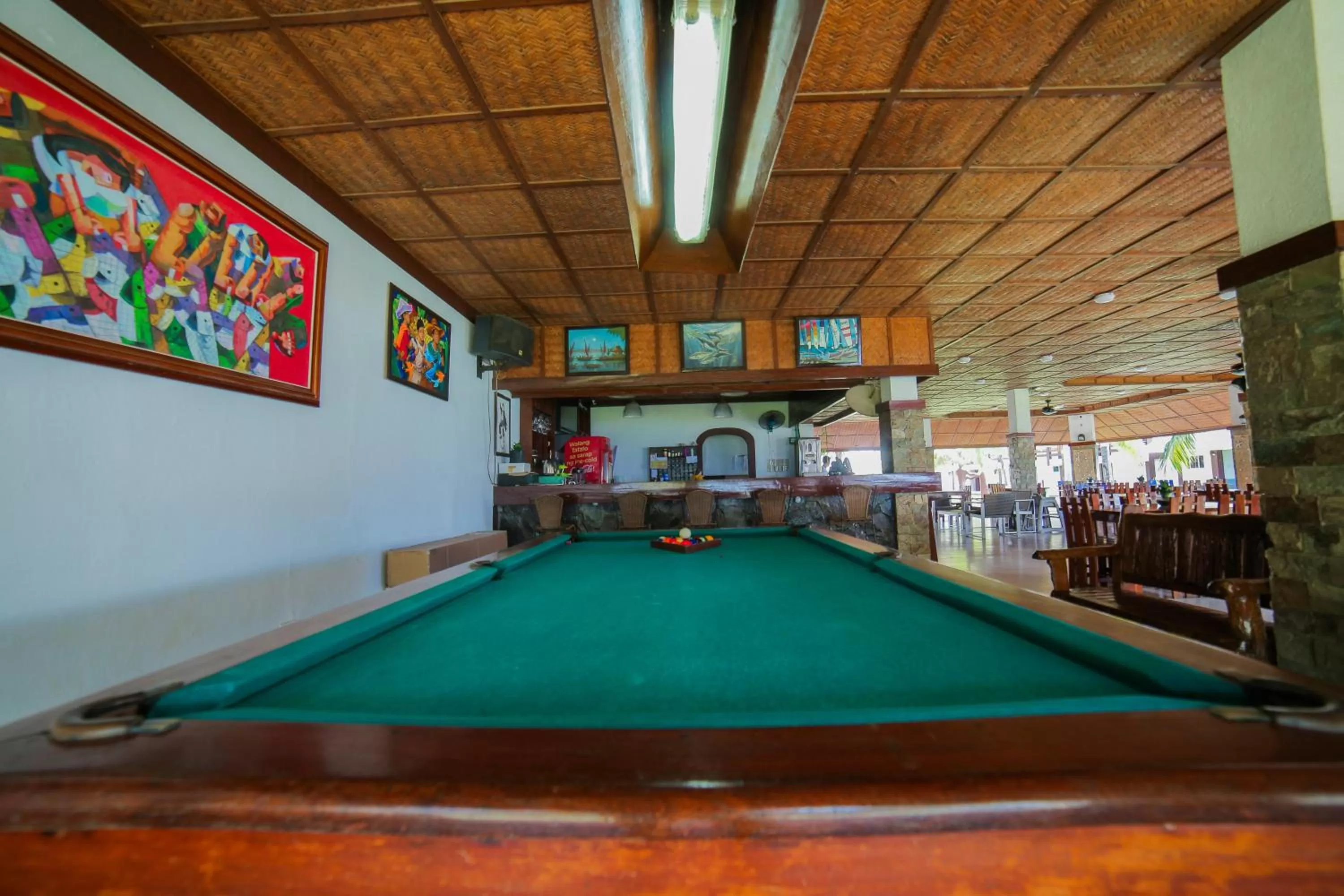 Billiard in Bataan White Corals Beach Resort