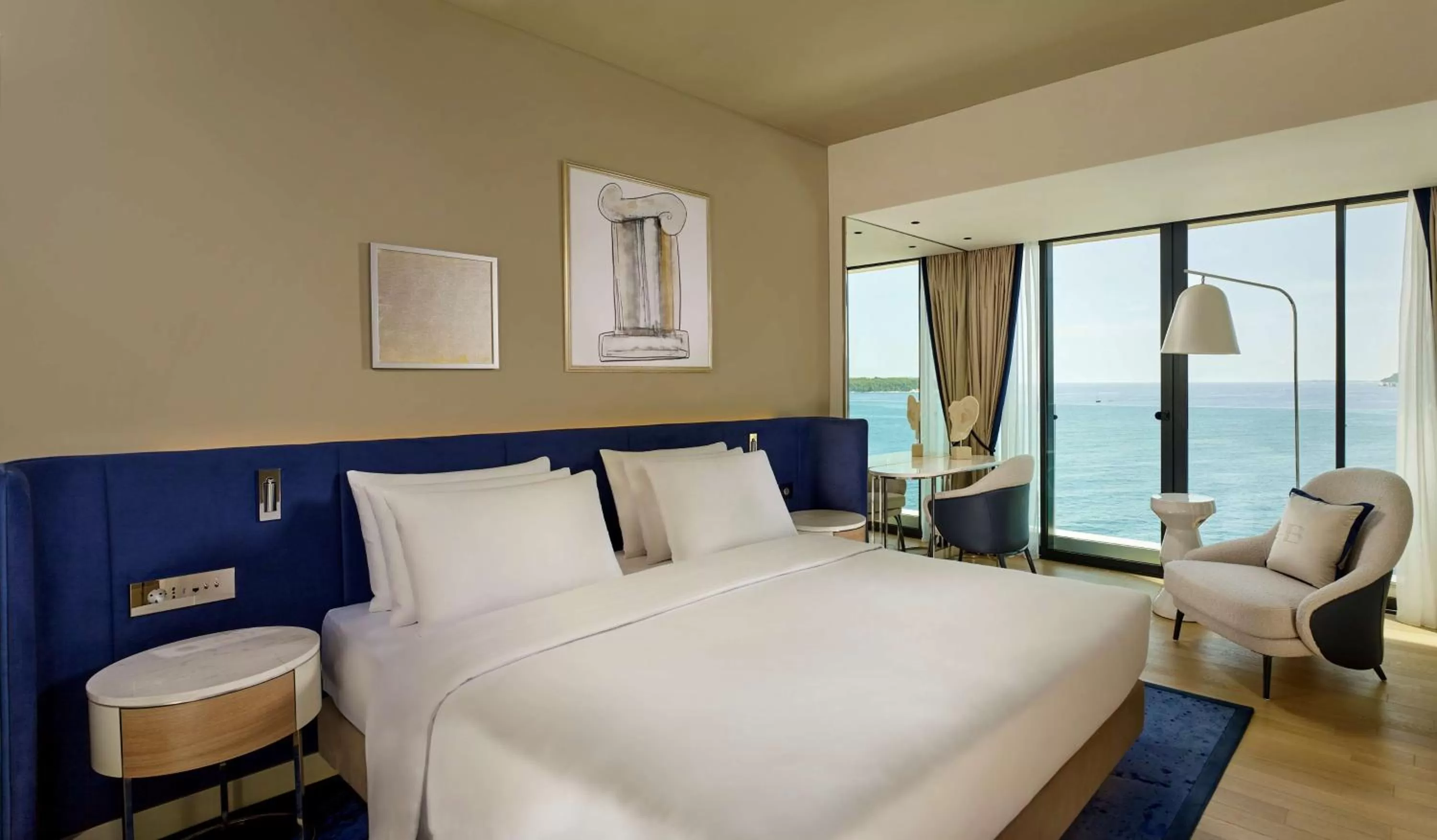 Bedroom, Bed in Grand Hotel Brioni Pula, A Radisson Collection Hotel