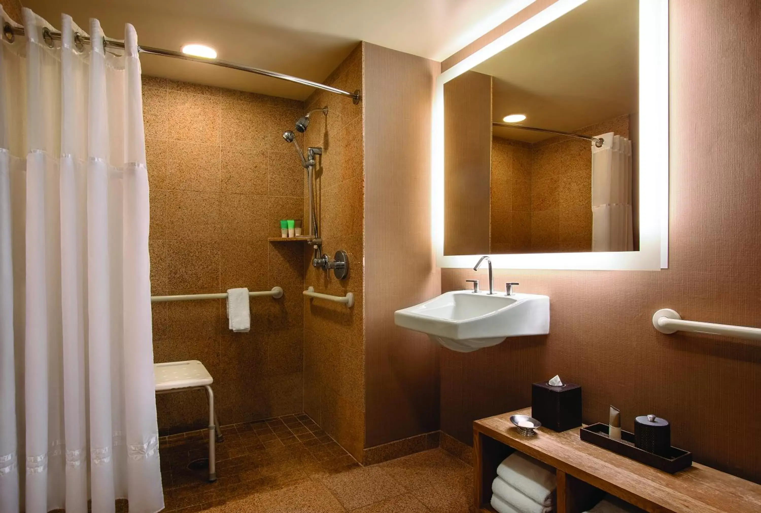 Queen Room with Two Queen Beds and Accessible Shower - Disability Access in Hyatt Regency Lake Tahoe Resort, Spa & Casino