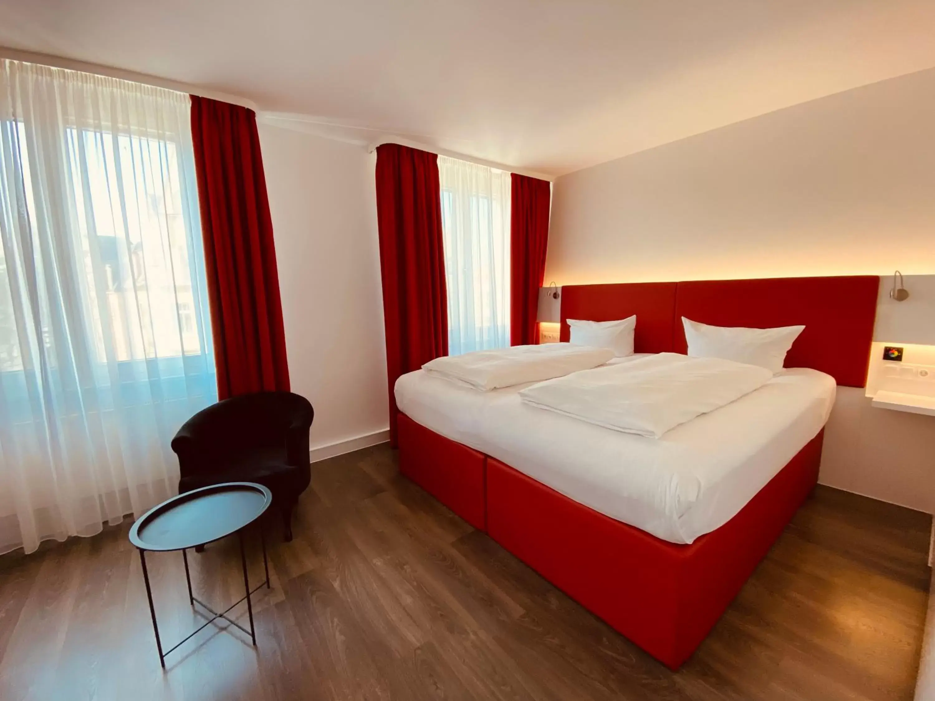 Photo of the whole room, Bed in DORMERO Hotel Dresden City