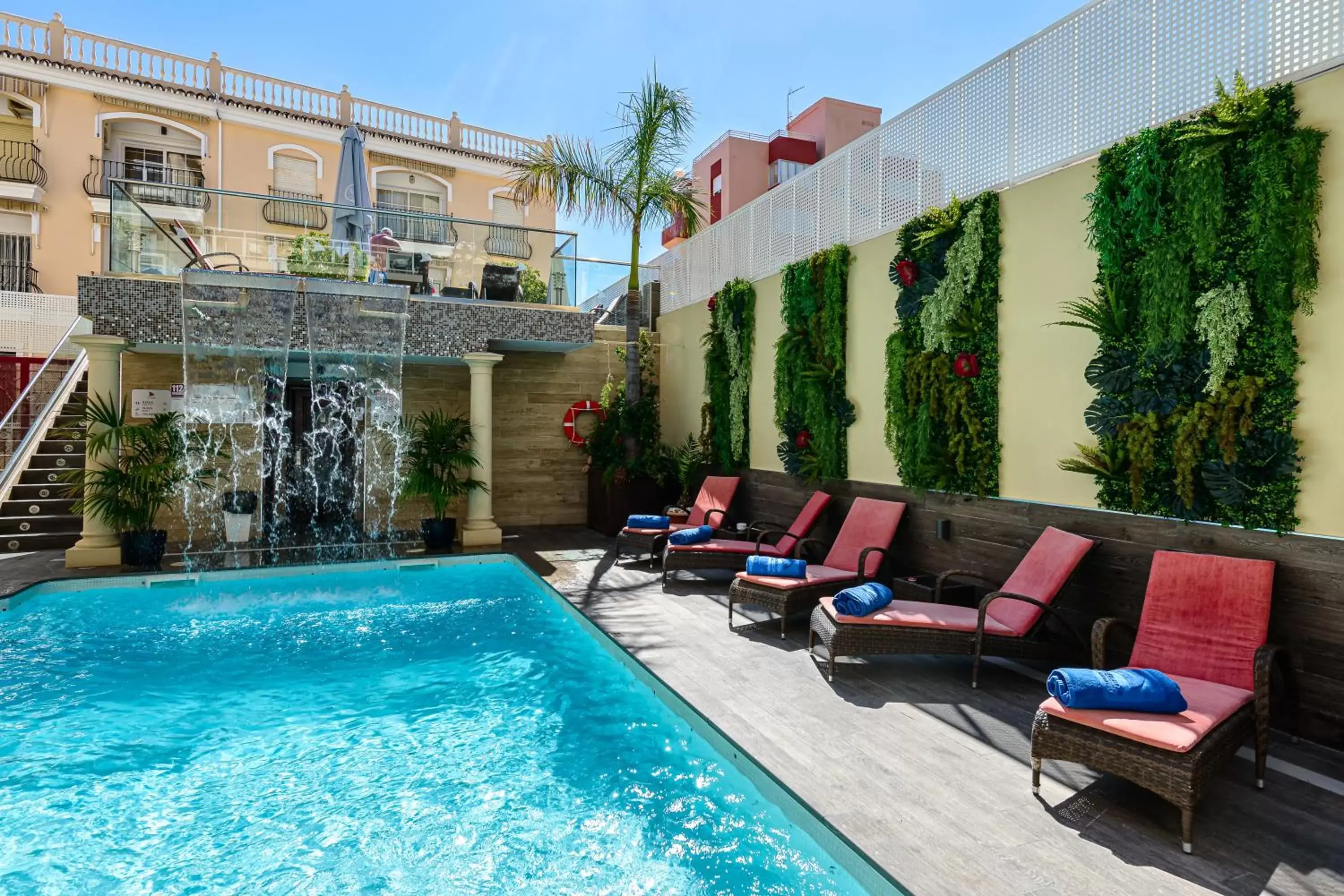 Pool view, Swimming Pool in Moon Dreams Torremolinos