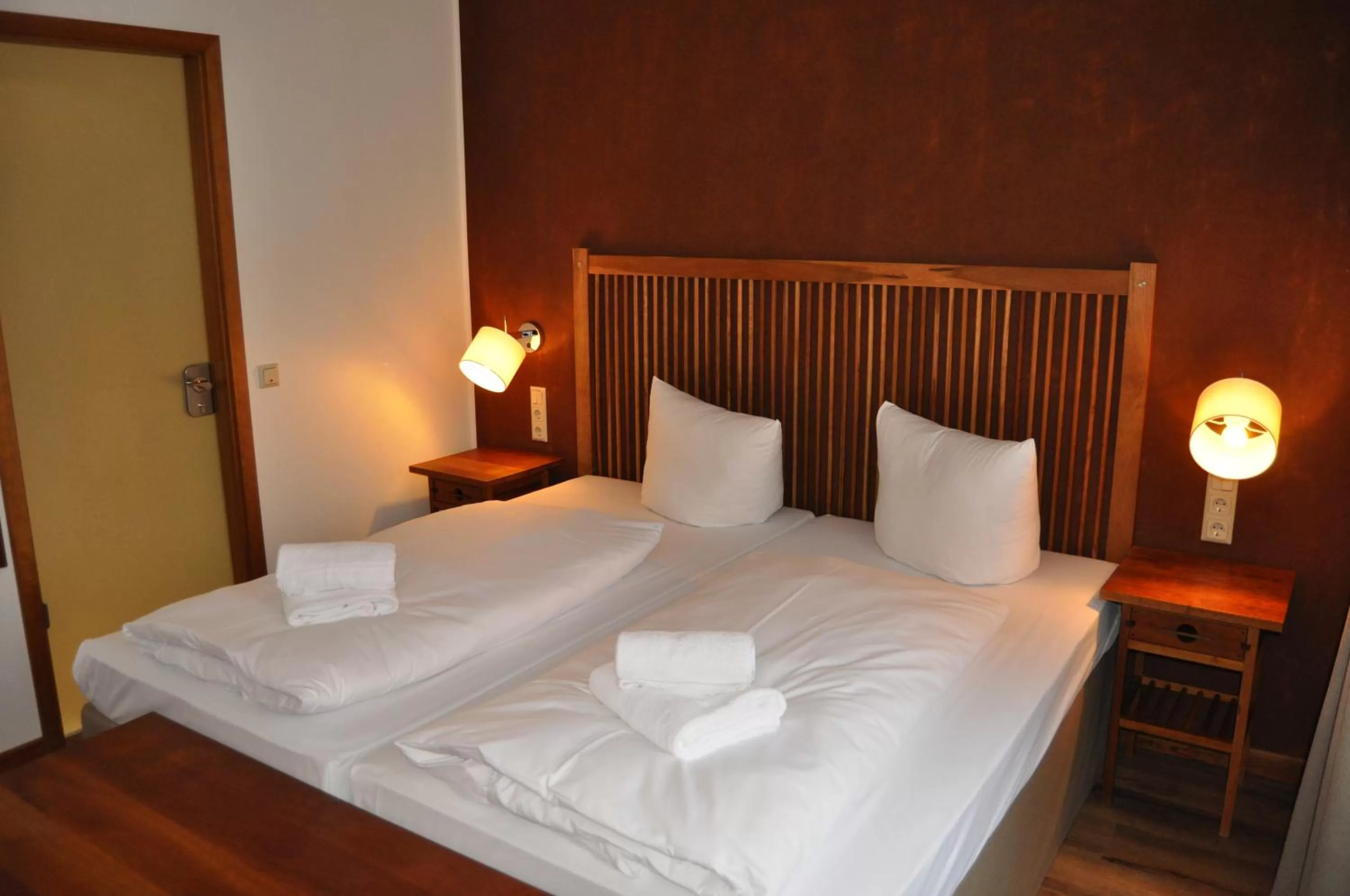 Bedroom, Bed in StrandBerg's Designhotel Viktoria