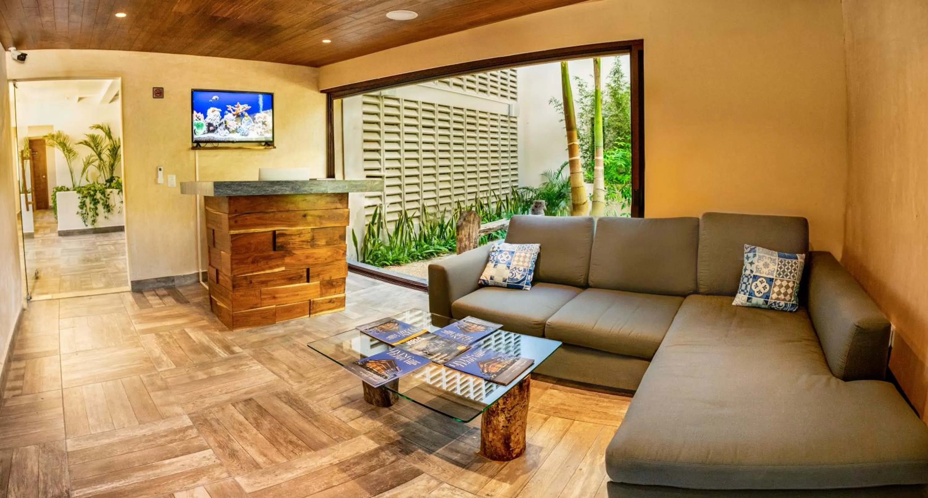 Lobby or reception, Seating Area in Azul Tulum by GuruHotel