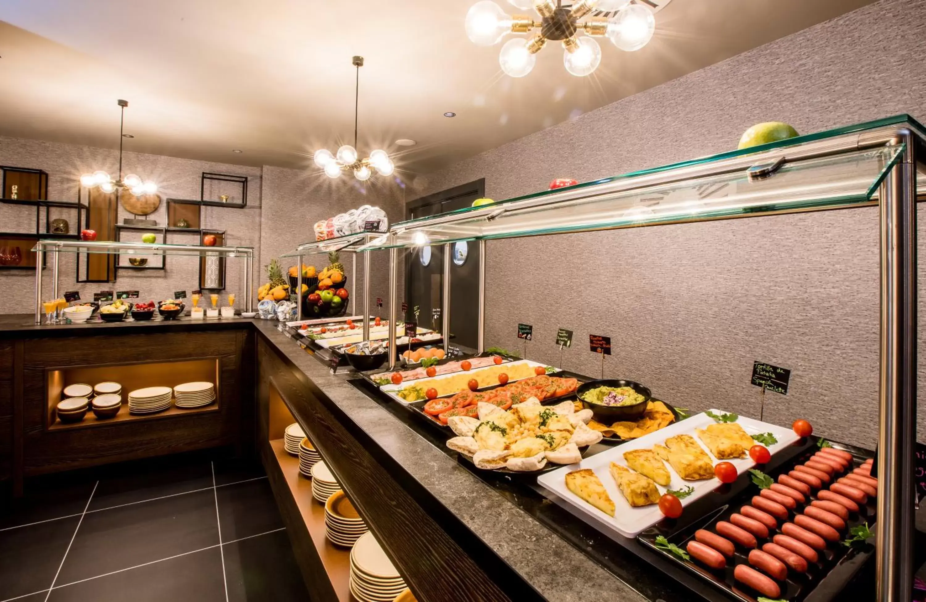 Buffet breakfast, Food in NYX Hotel Madrid by Leonardo Hotels