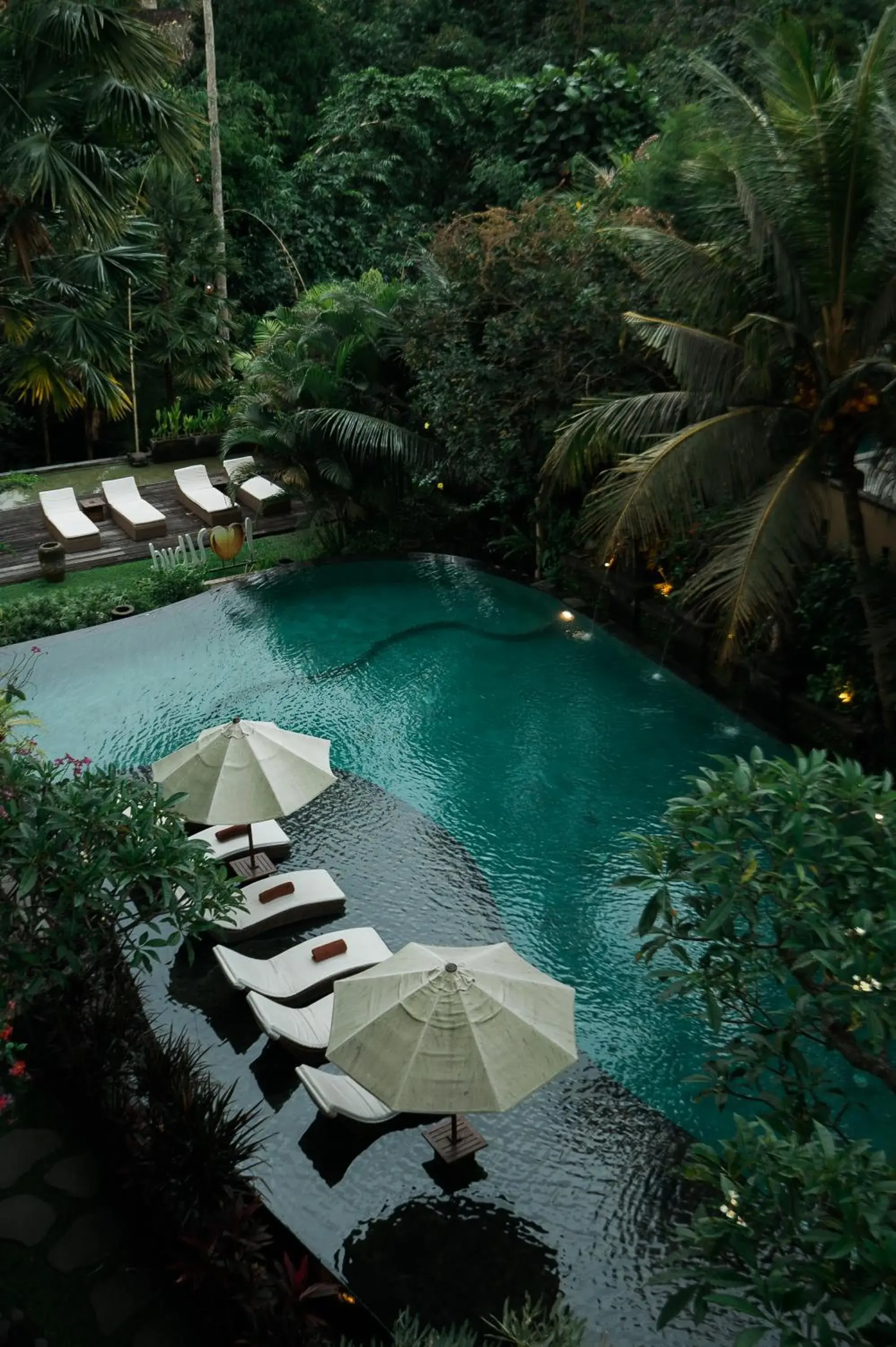 Bird's eye view, Pool View in The Udaya Resorts and Spa