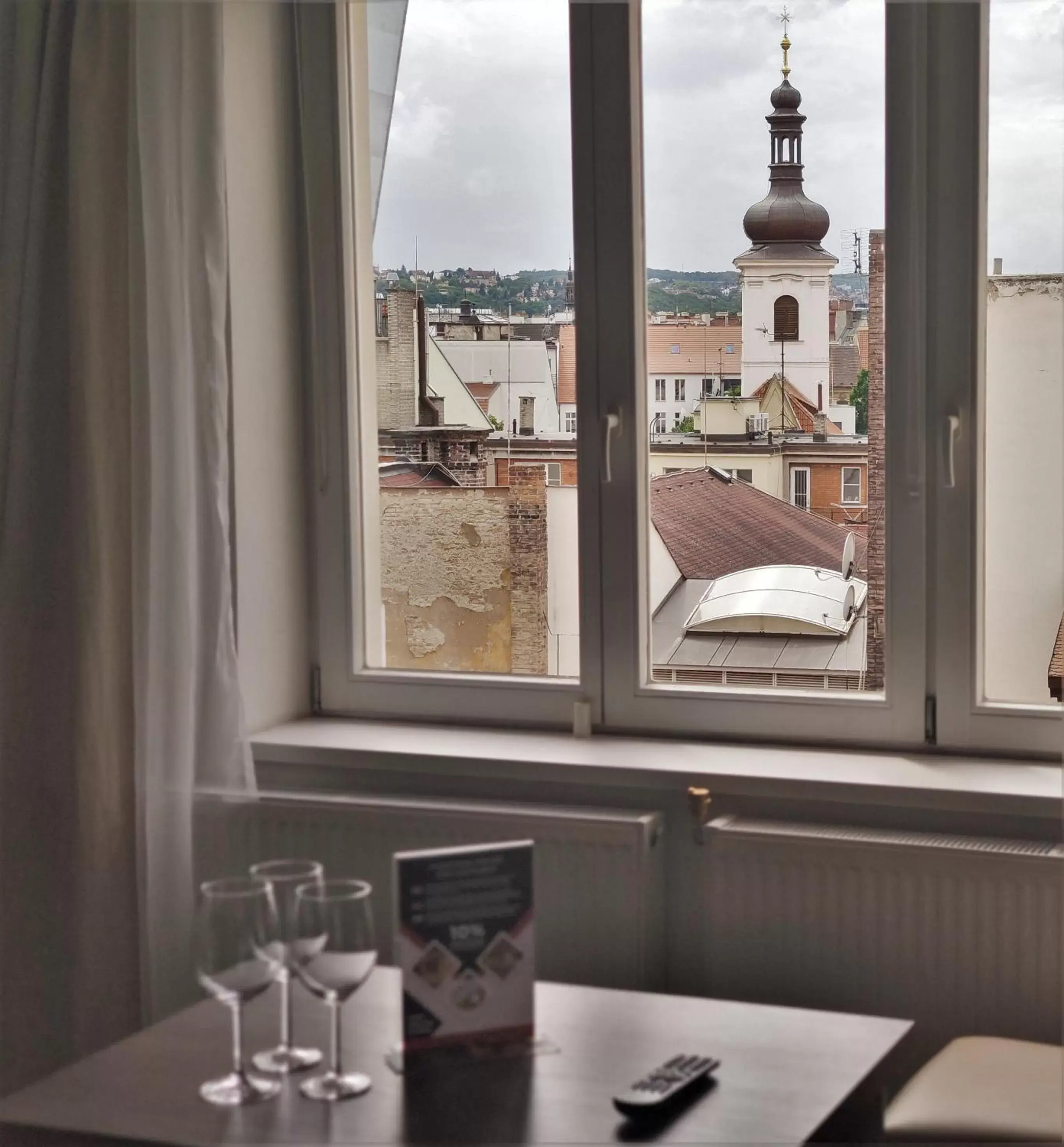 City view in Hotel Residence Spalena