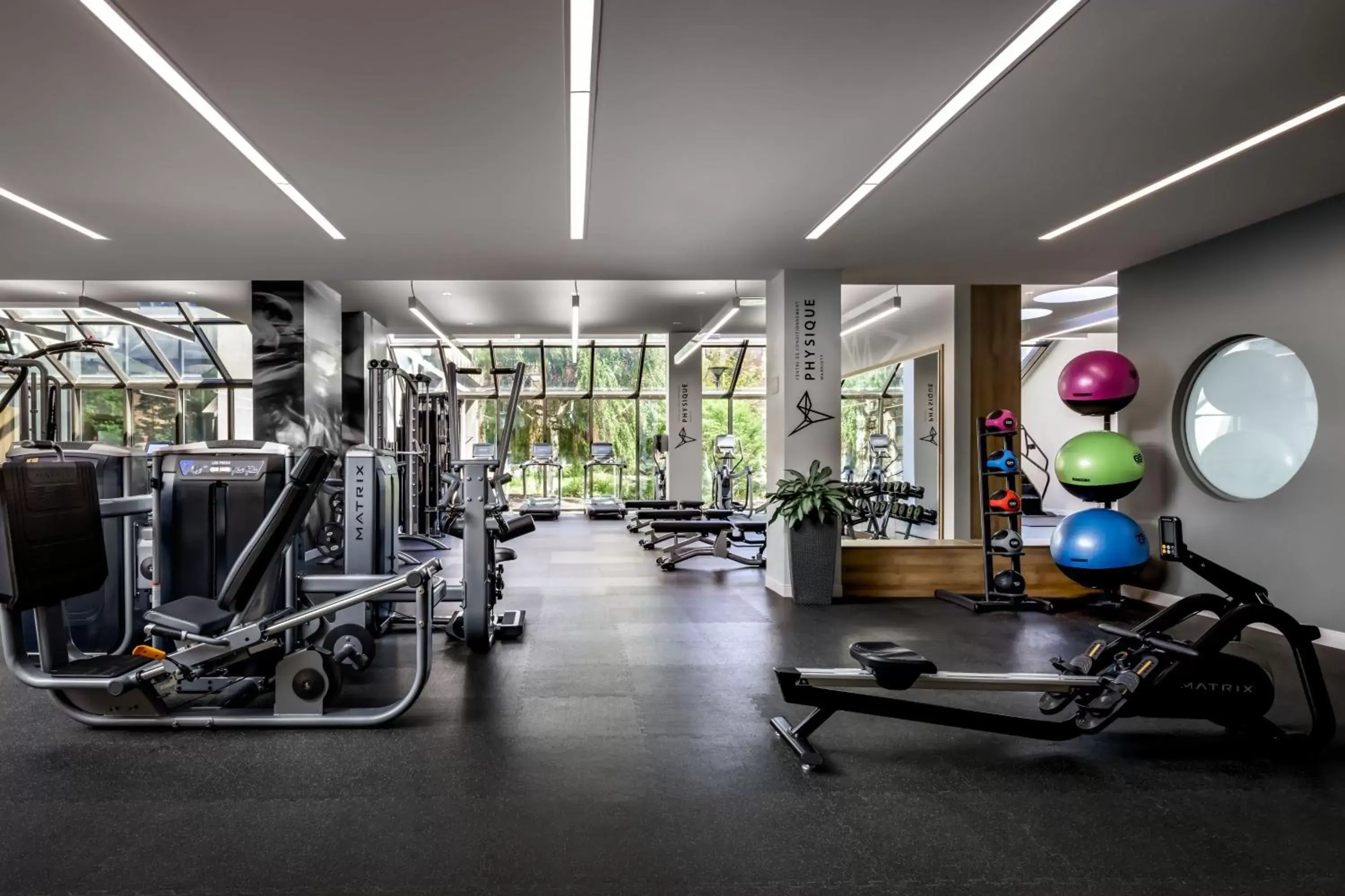 Fitness centre/facilities, Fitness Center/Facilities in Montreal Marriott Chateau Champlain