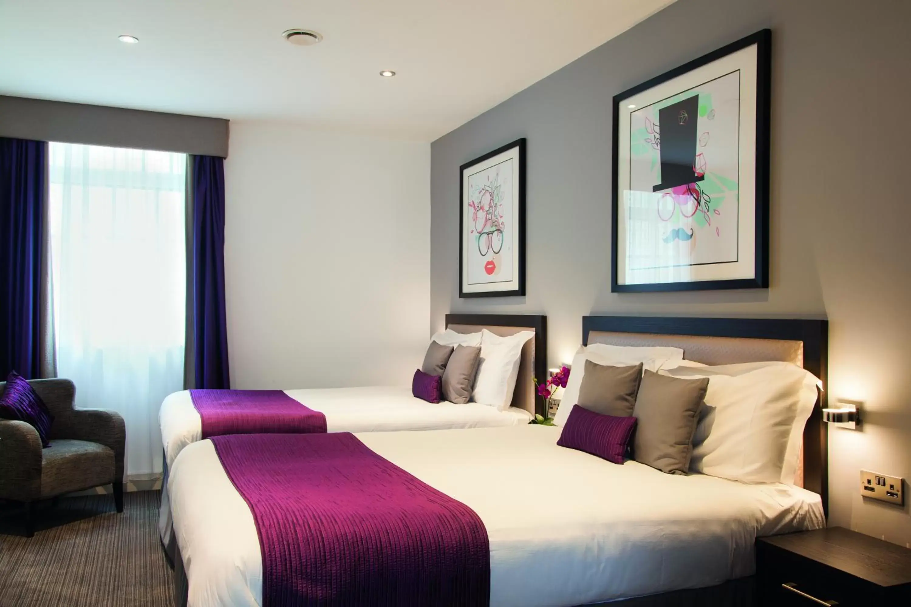 Bedroom, Bed in EPIC Apart Hotel - Seel Street