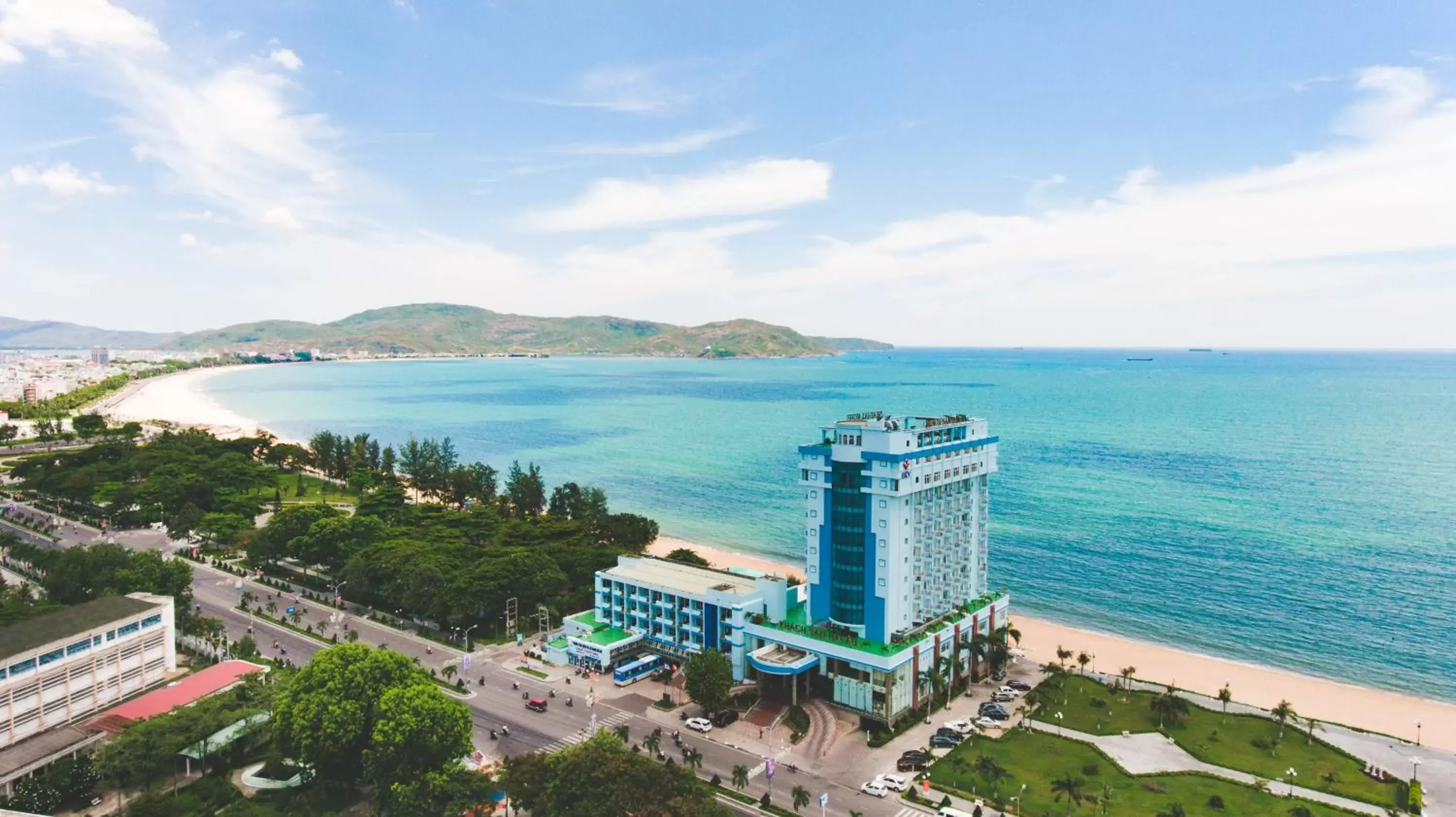 Property building, Bird's-eye View in Seagull Hotel