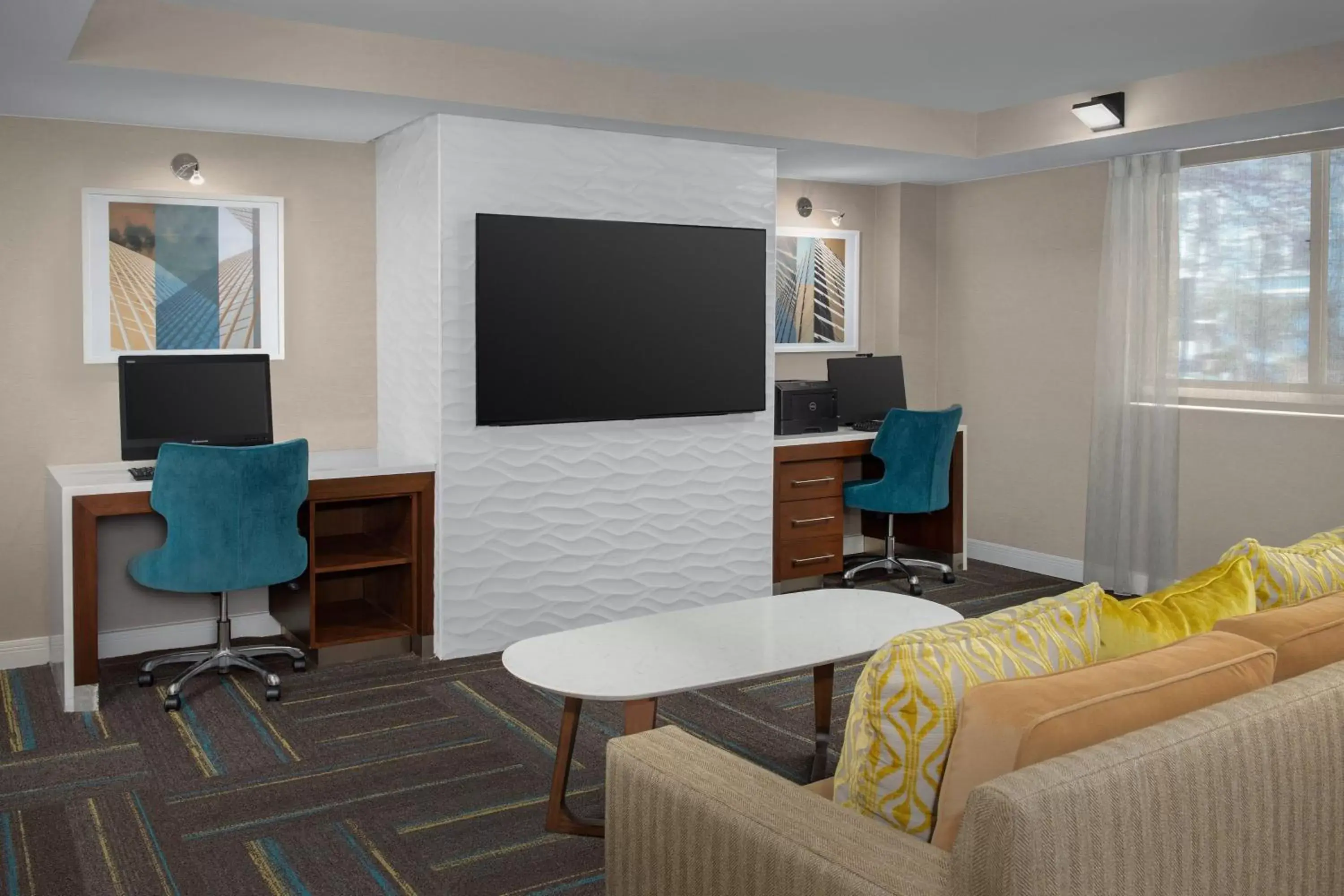 Business facilities, TV/Entertainment Center in Residence Inn by Marriott Washington - DC/Foggy Bottom