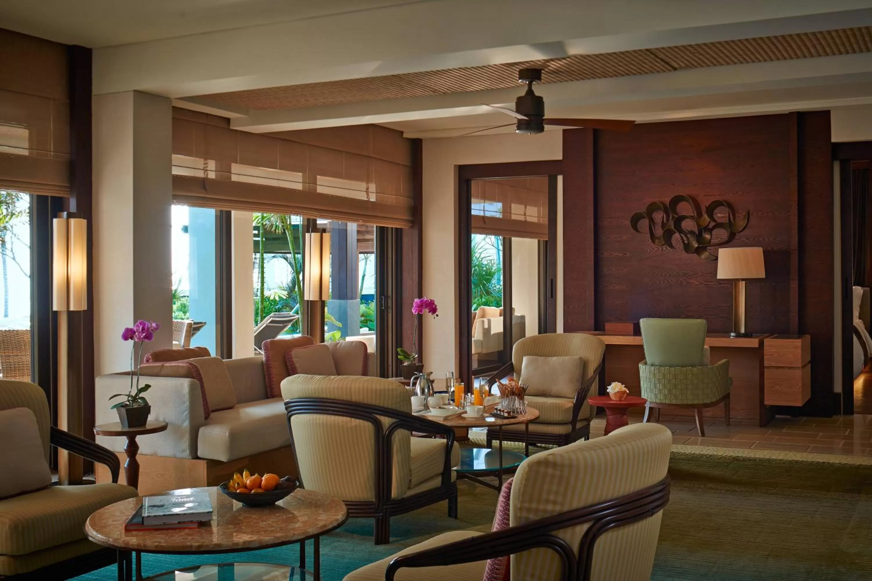 Living room in The Ritz-Carlton Bali