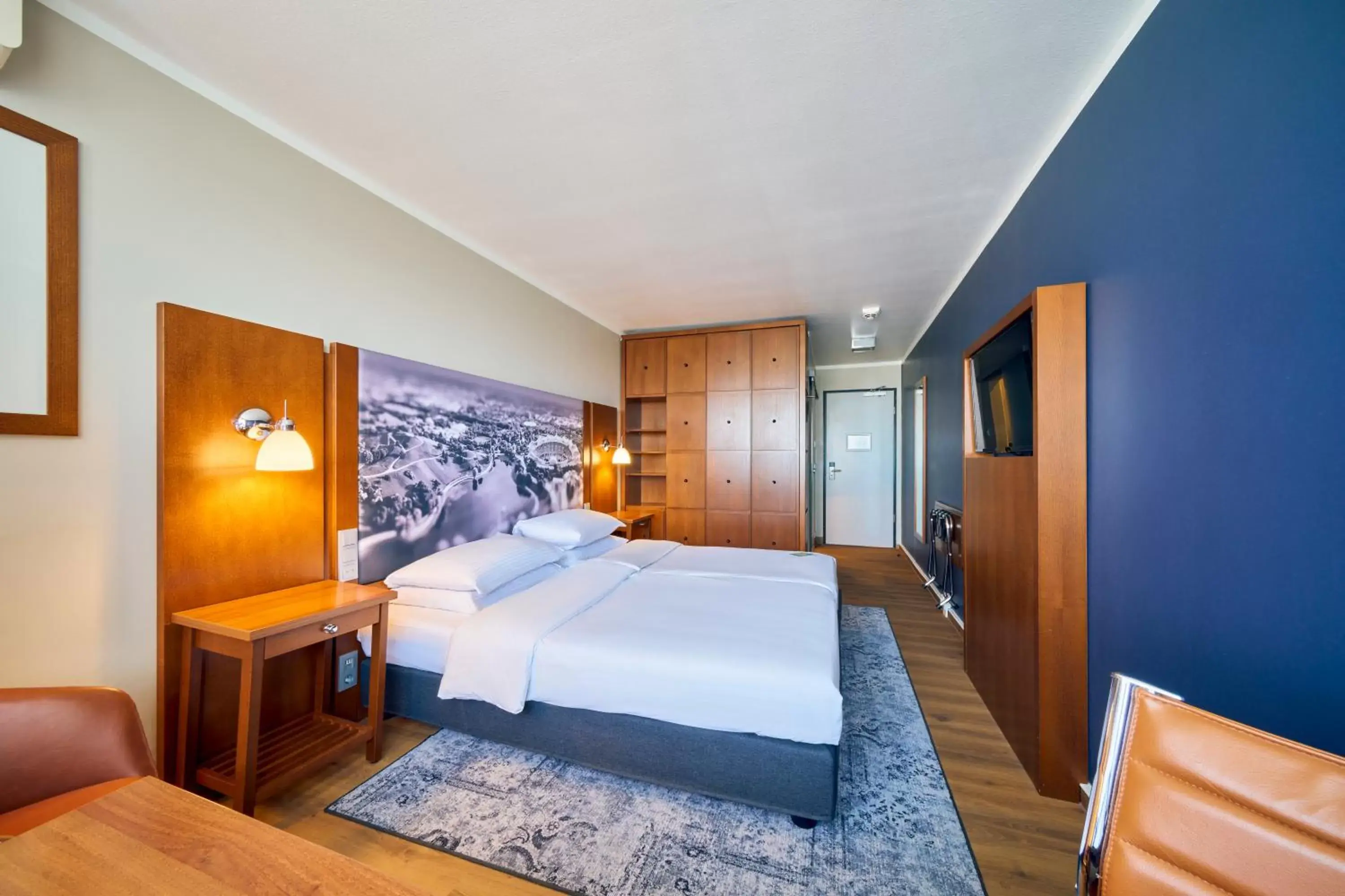 Bedroom, Bed in Arthotel Ana im Olympiapark