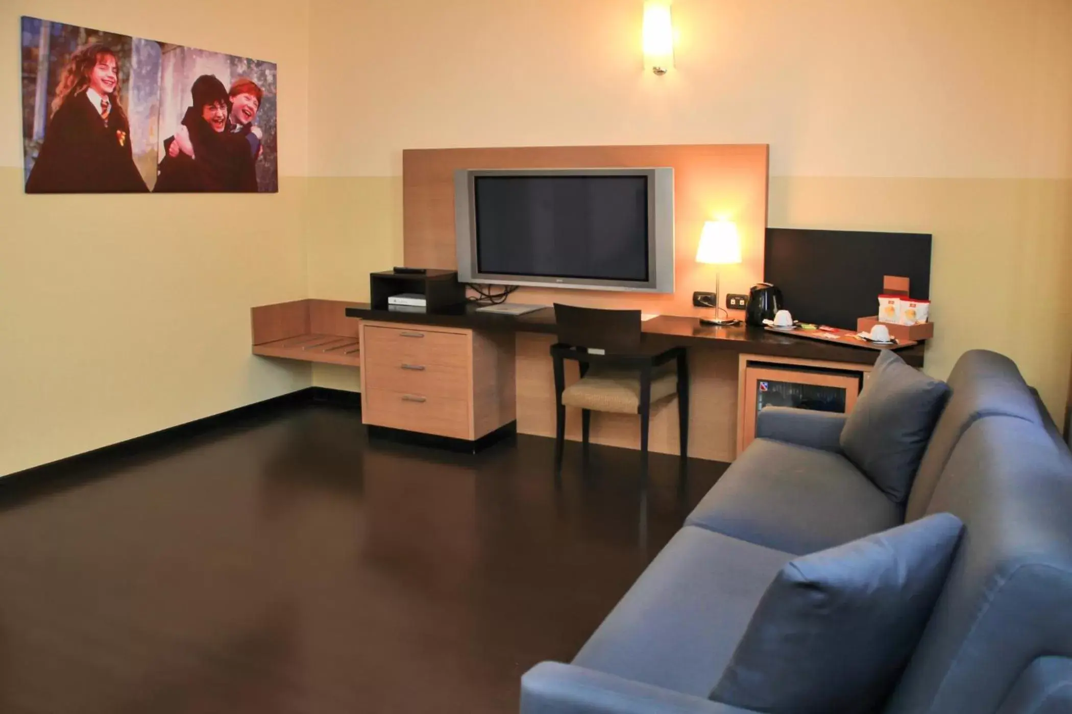 TV/Entertainment Center in Hotel Studios