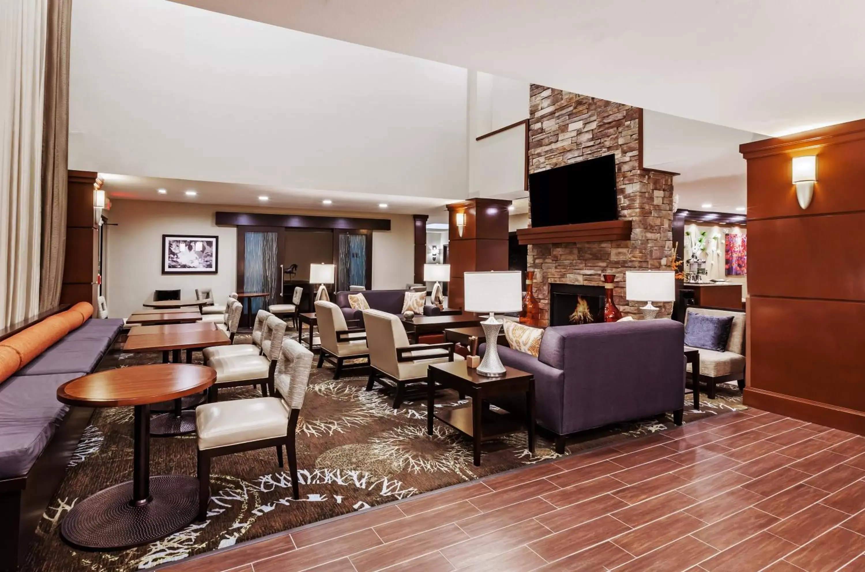 Property building, Lounge/Bar in Staybridge Suites Fort Worth Fossil Creek, an IHG Hotel