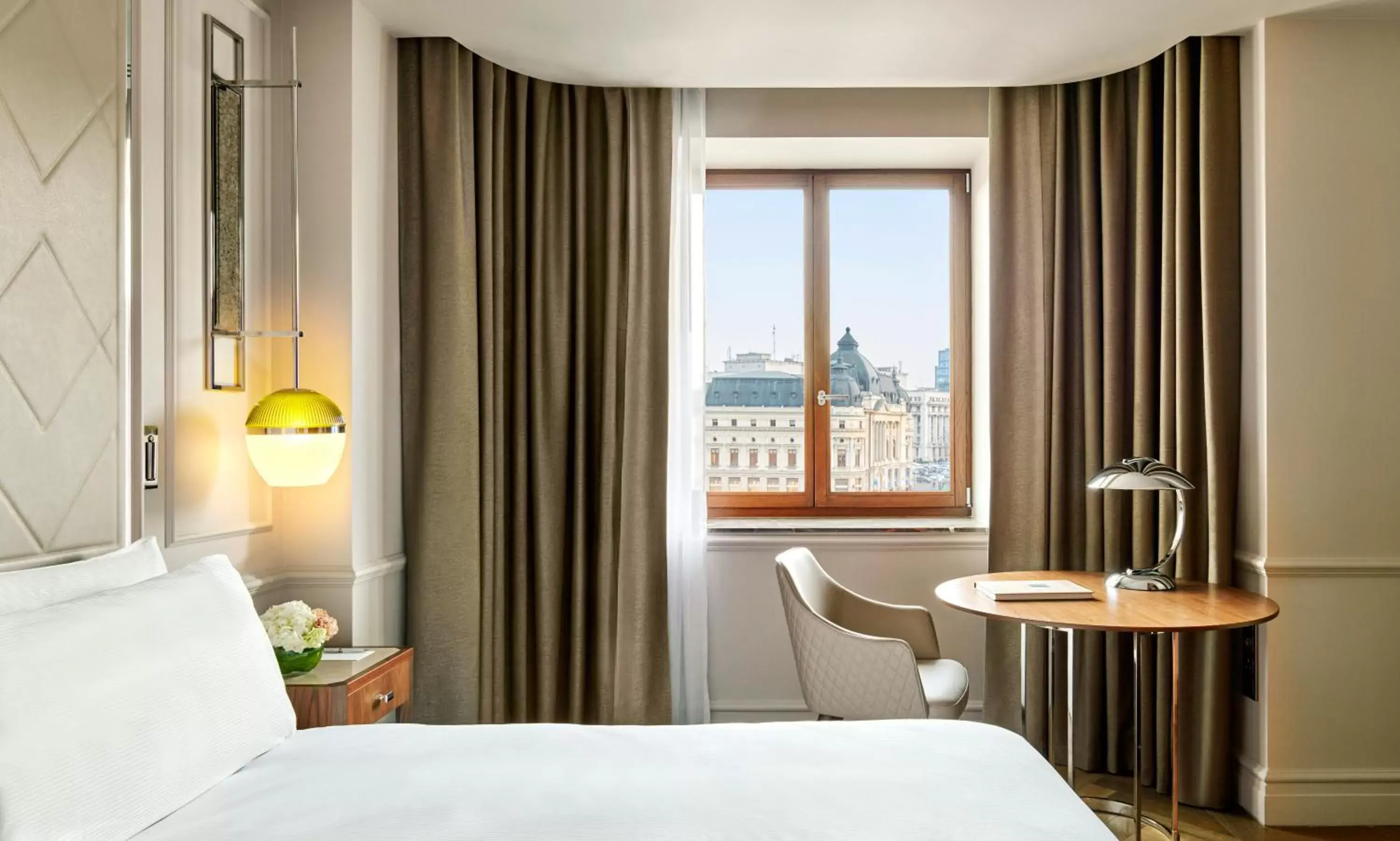 Bedroom, Bed in InterContinental Athenee Palace Bucharest by IHG Bedroom, Bed in InterContinental Athenee Palace Bucharest by IHG