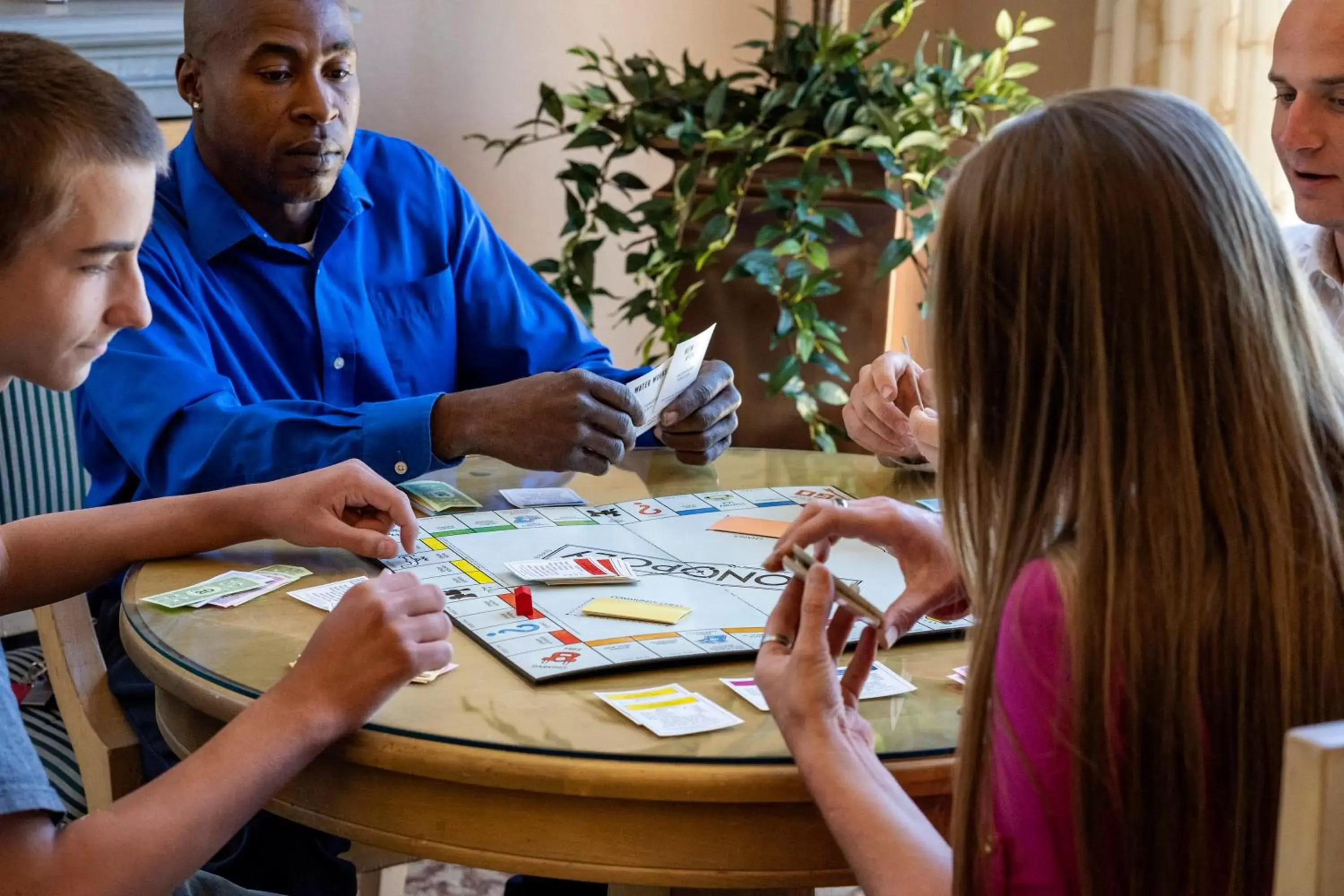 People in Forest Villas Hotel