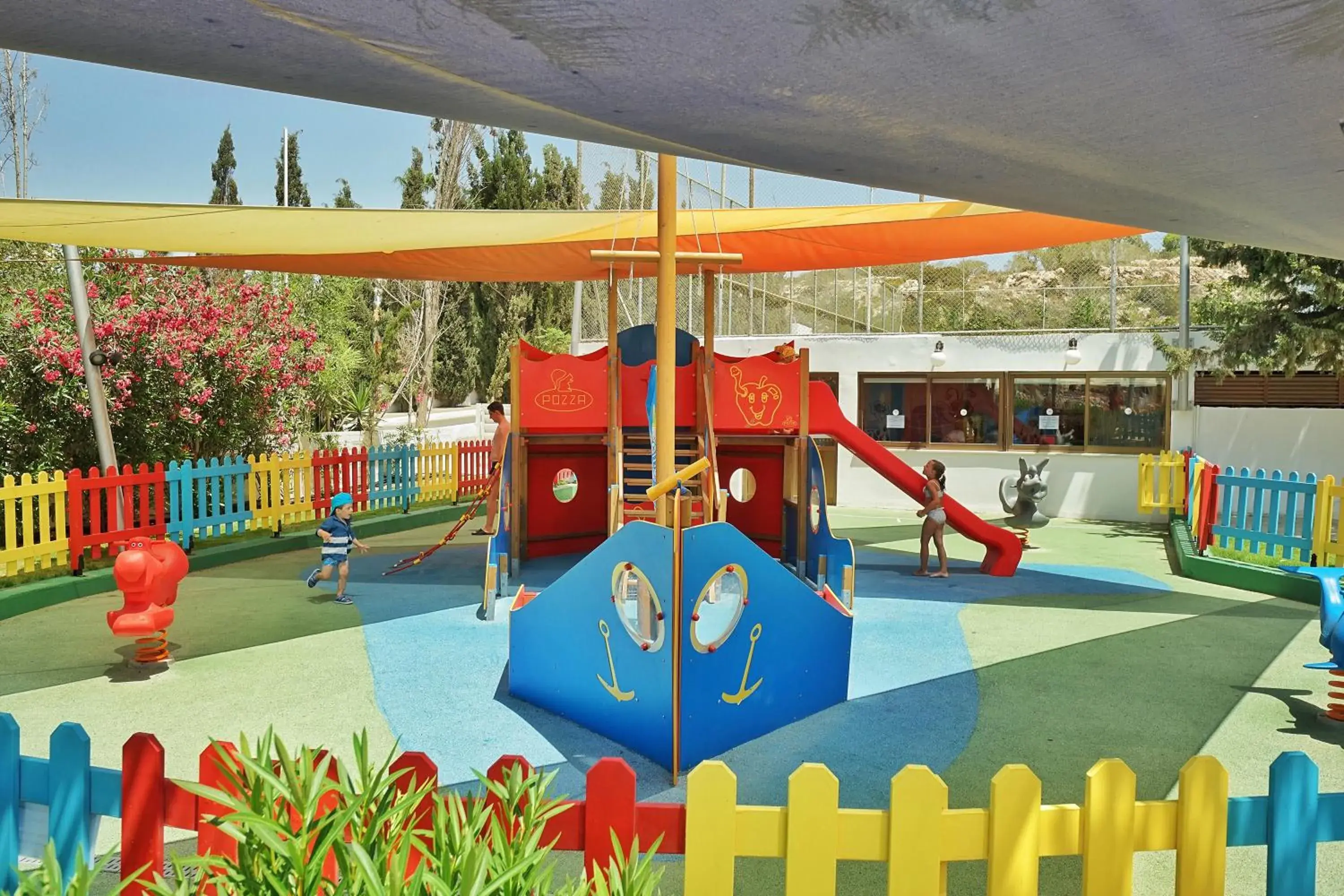 Staff, Children's Play Area in Melissi Beach Hotel & Spa