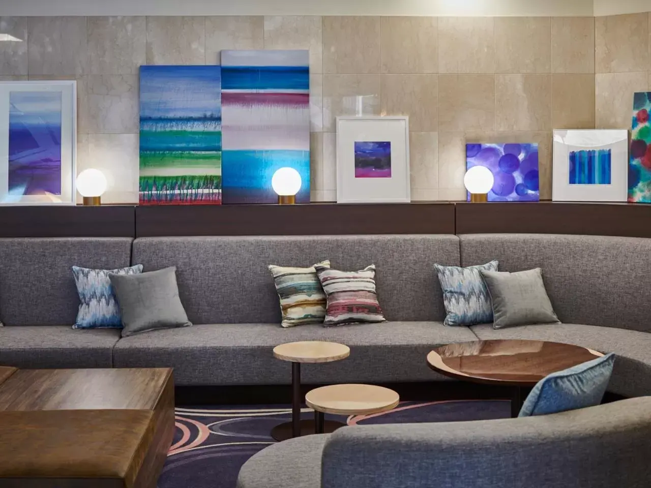 Lobby or reception in The Royal Park Hotel Hiroshima Riverside Lobby or reception in The Royal Park Hotel Hiroshima Riverside