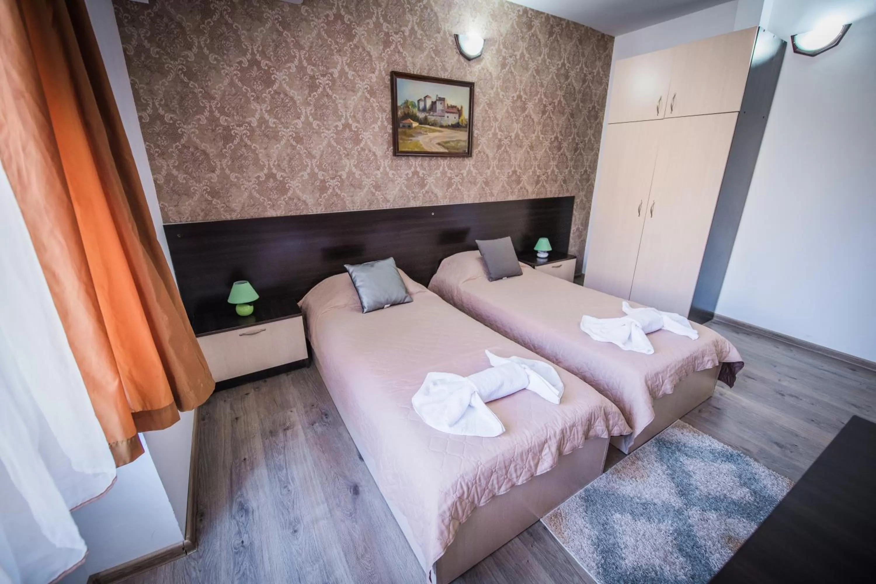 Bed in Vida Family Hotel